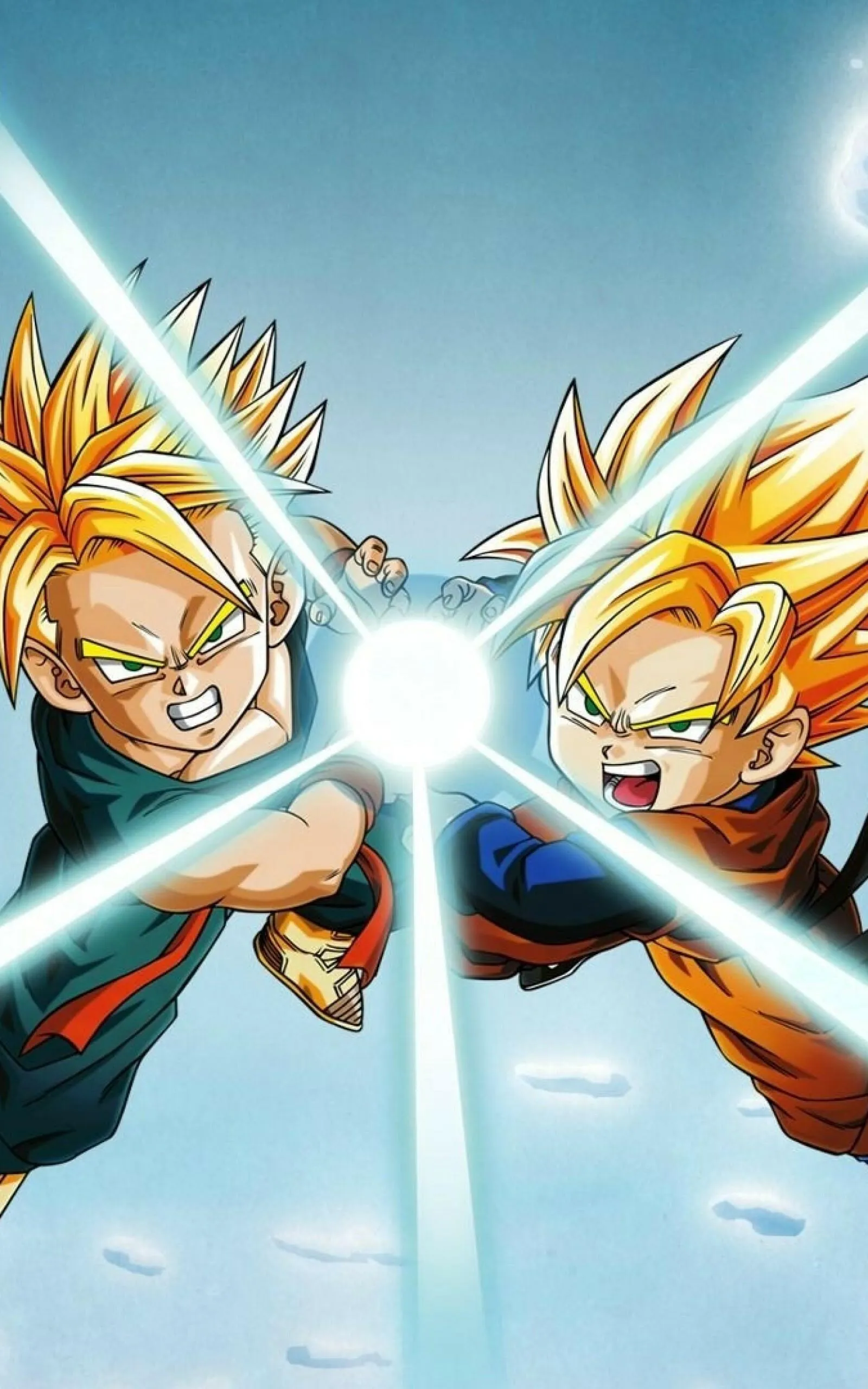 Dragon Ball Goku and Vegeta Epic Super Saiyan Battle