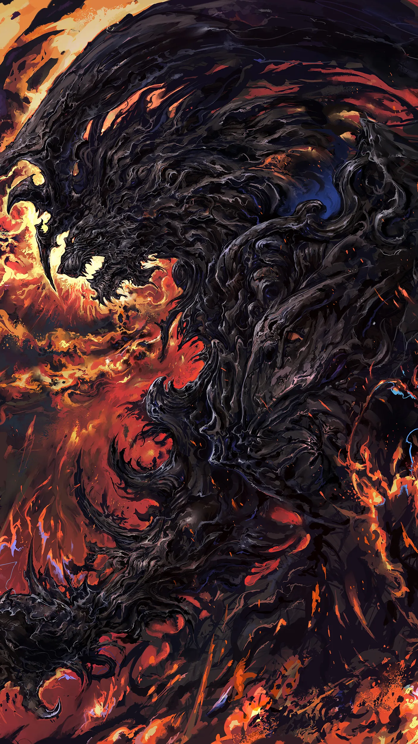 Epic Anime Dragon Wallpaper Free Download
