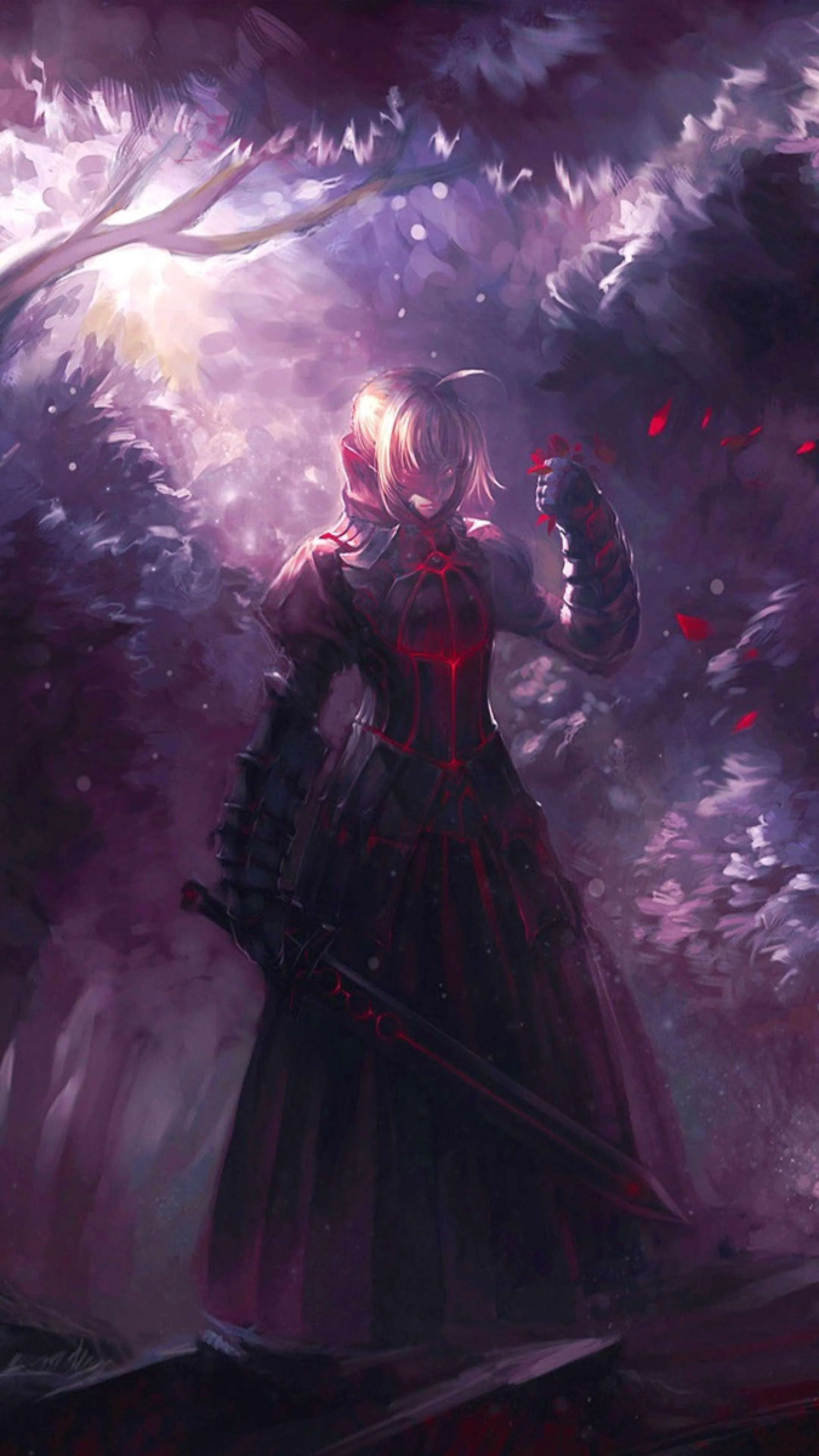 Fate Series Rider Medusa Summons Chains in Dark Aura