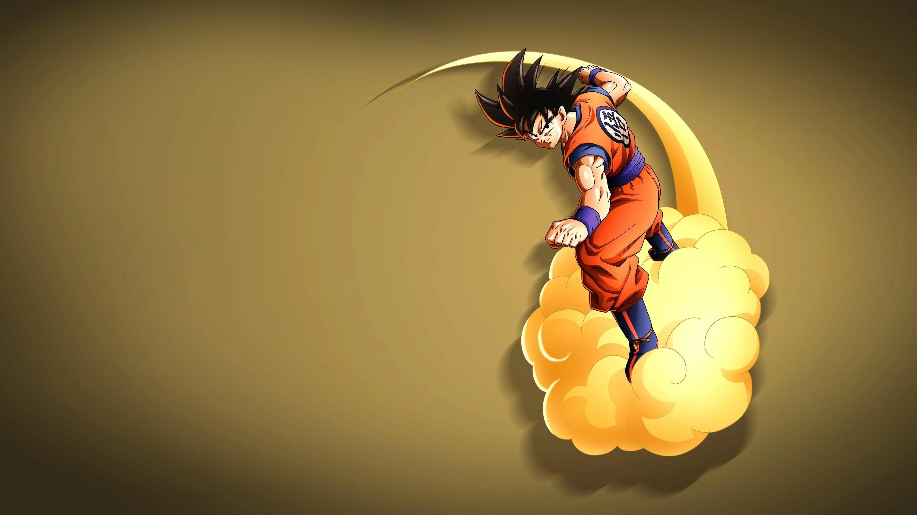 Flying Goku with Flying Nimbus Cloud from Dragon Ball Z