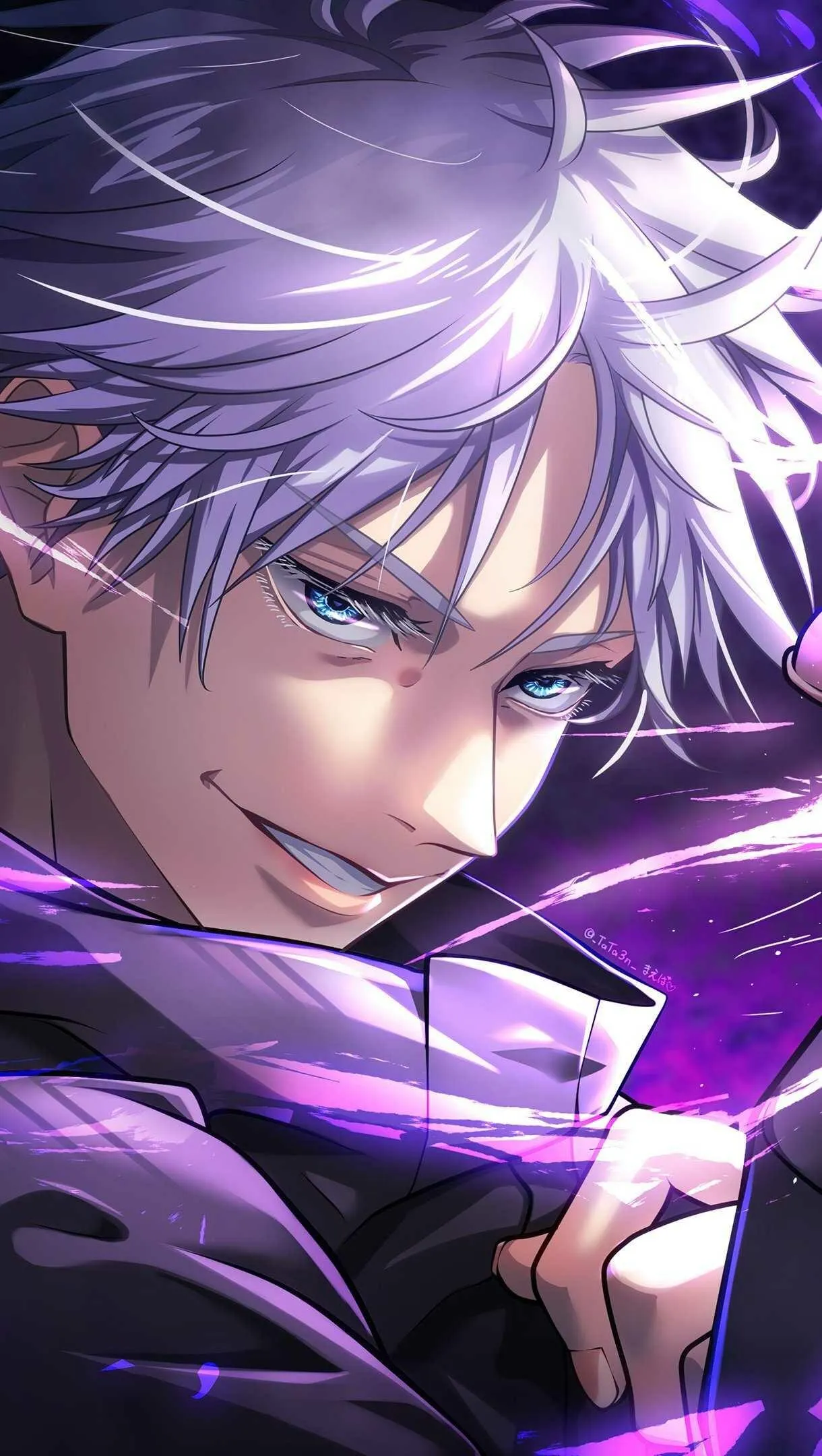 Gojo Satoru Unleashes Domain Expansion with Blindfold