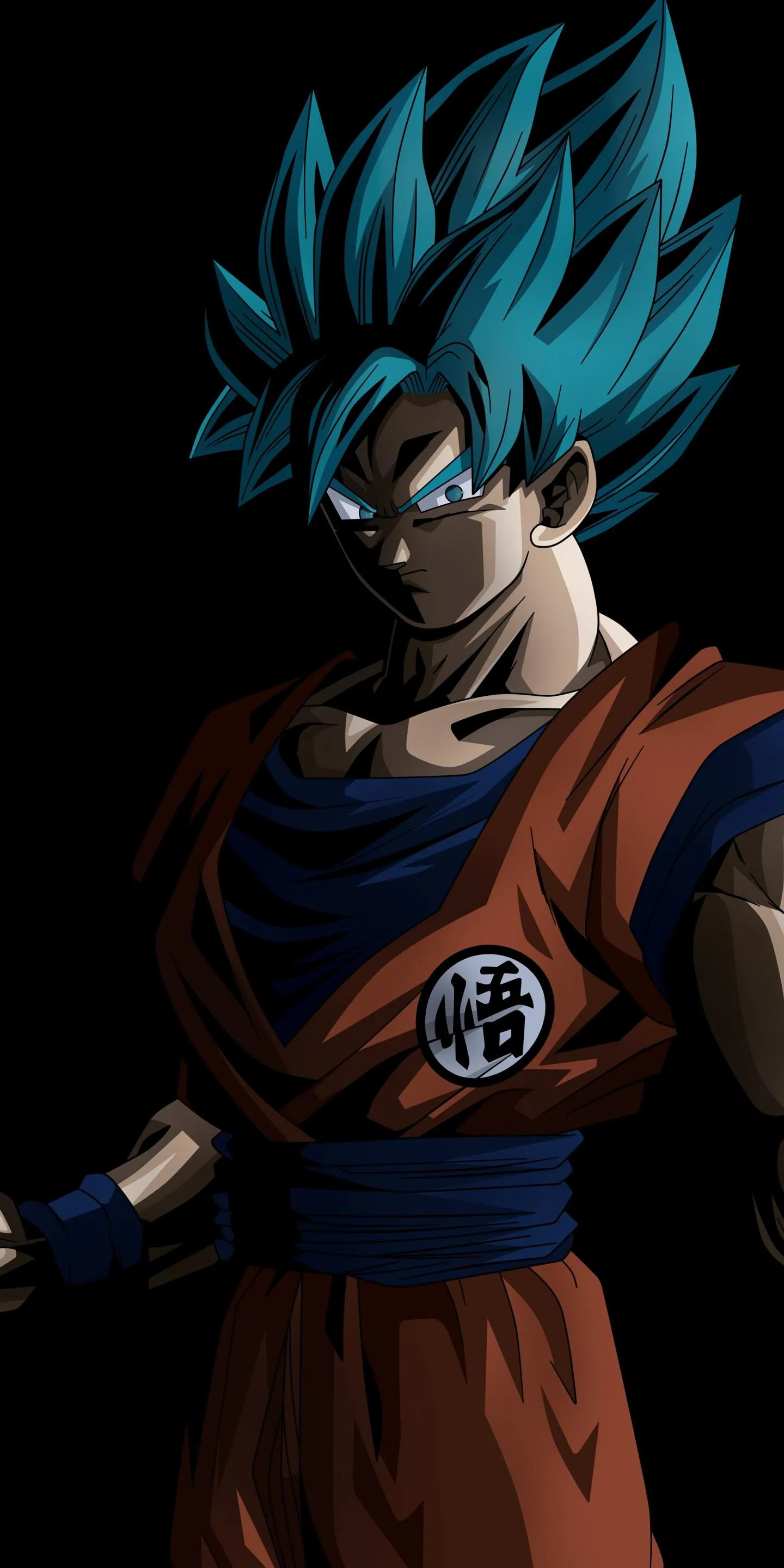 Goku Super Saiyan Blue Form from Dragon Ball Super