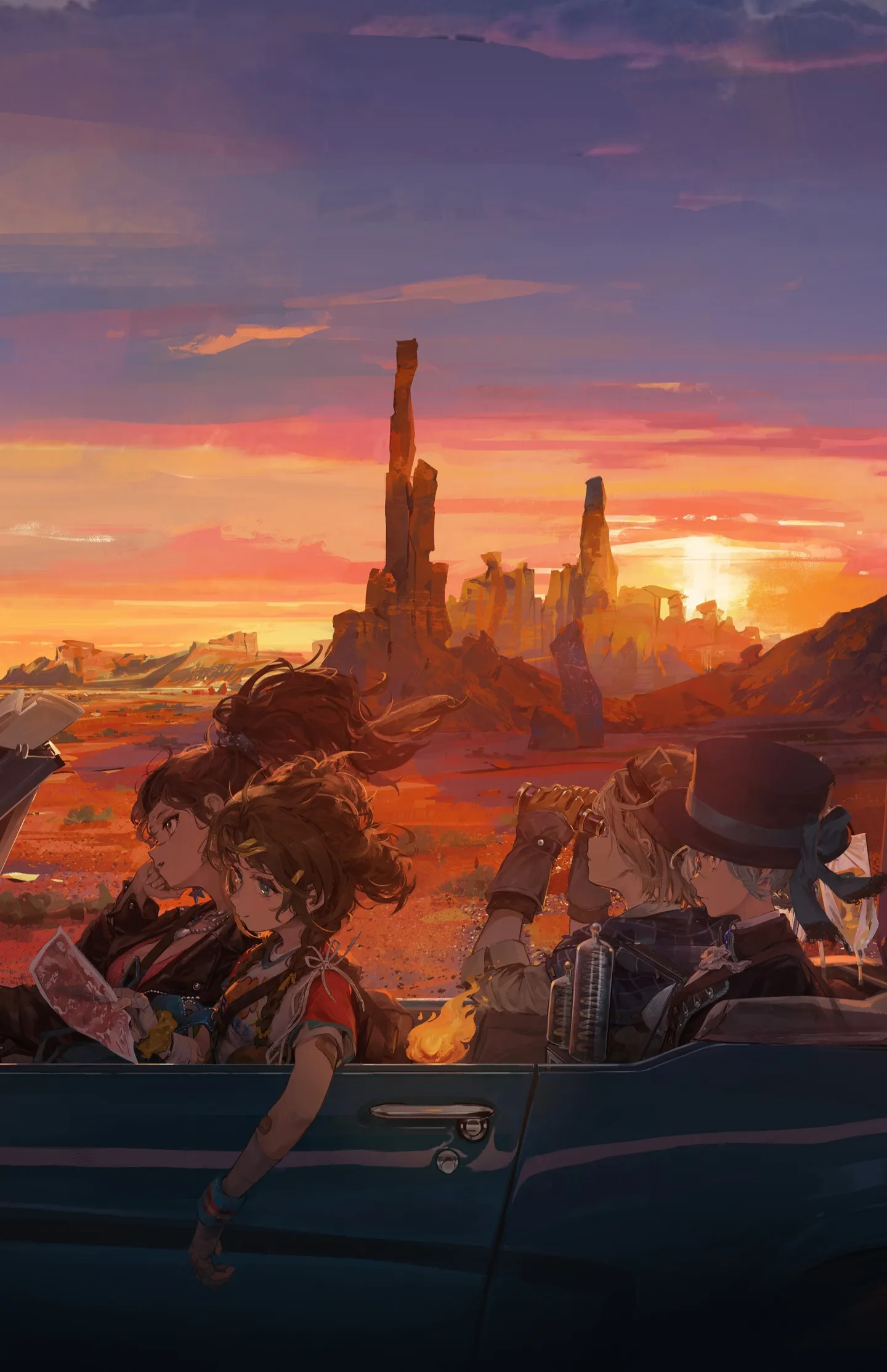 Heartwarming Anime Friendship Wallpaper Free Download