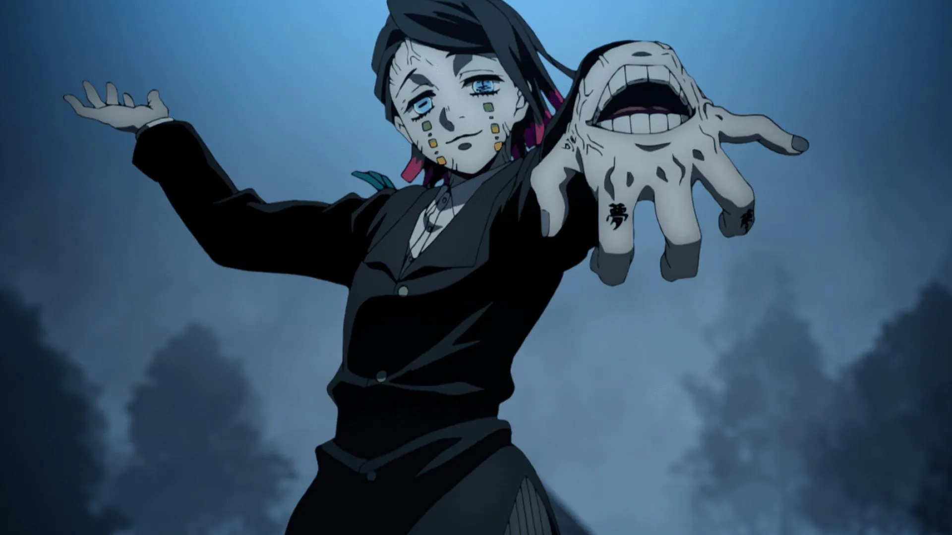 Hisoka Morow Making Playful Hand Gesture in Hunter X Hunter