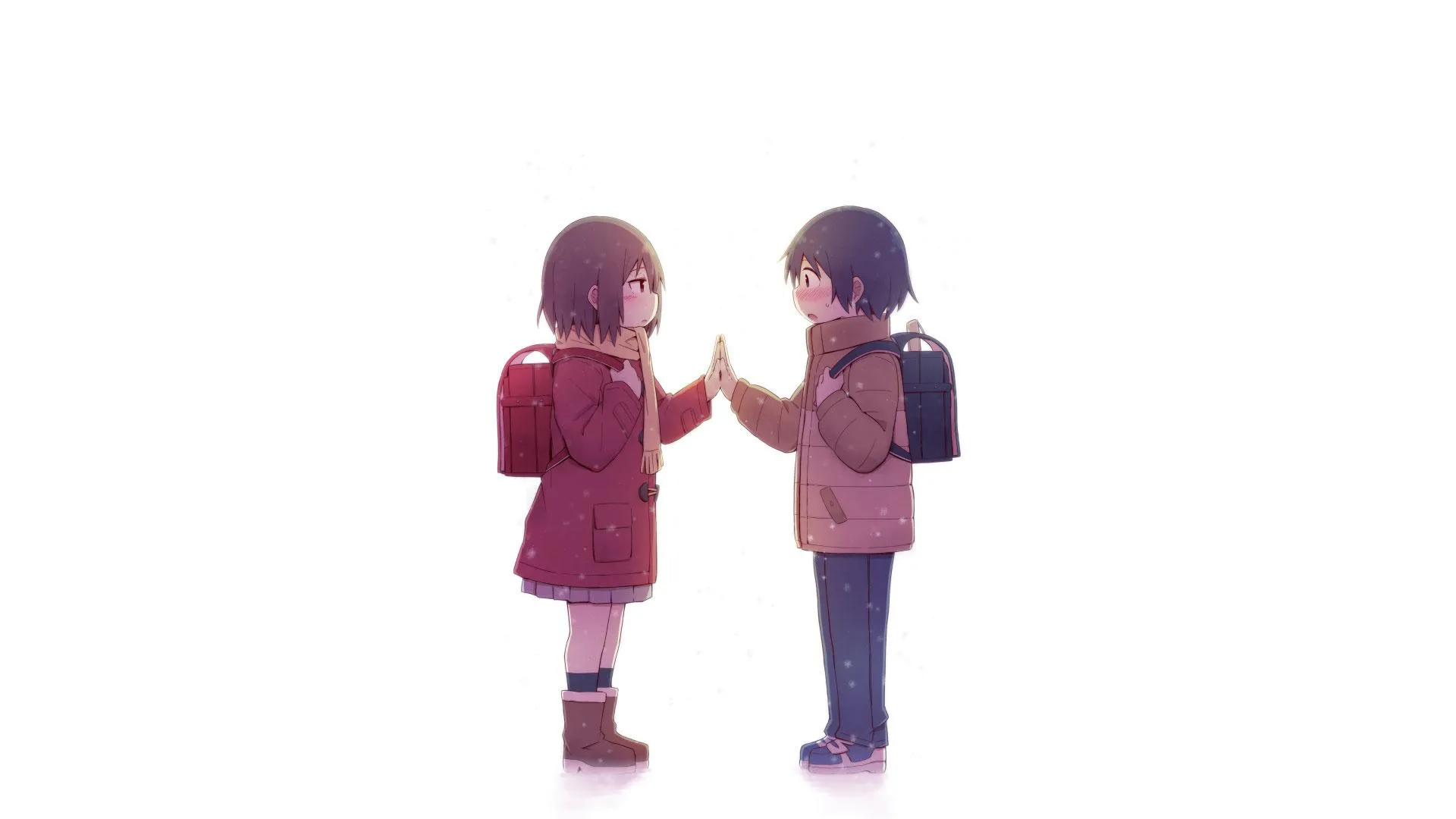Ino Yamanaka and Sakura Haruno Standing Back to Back