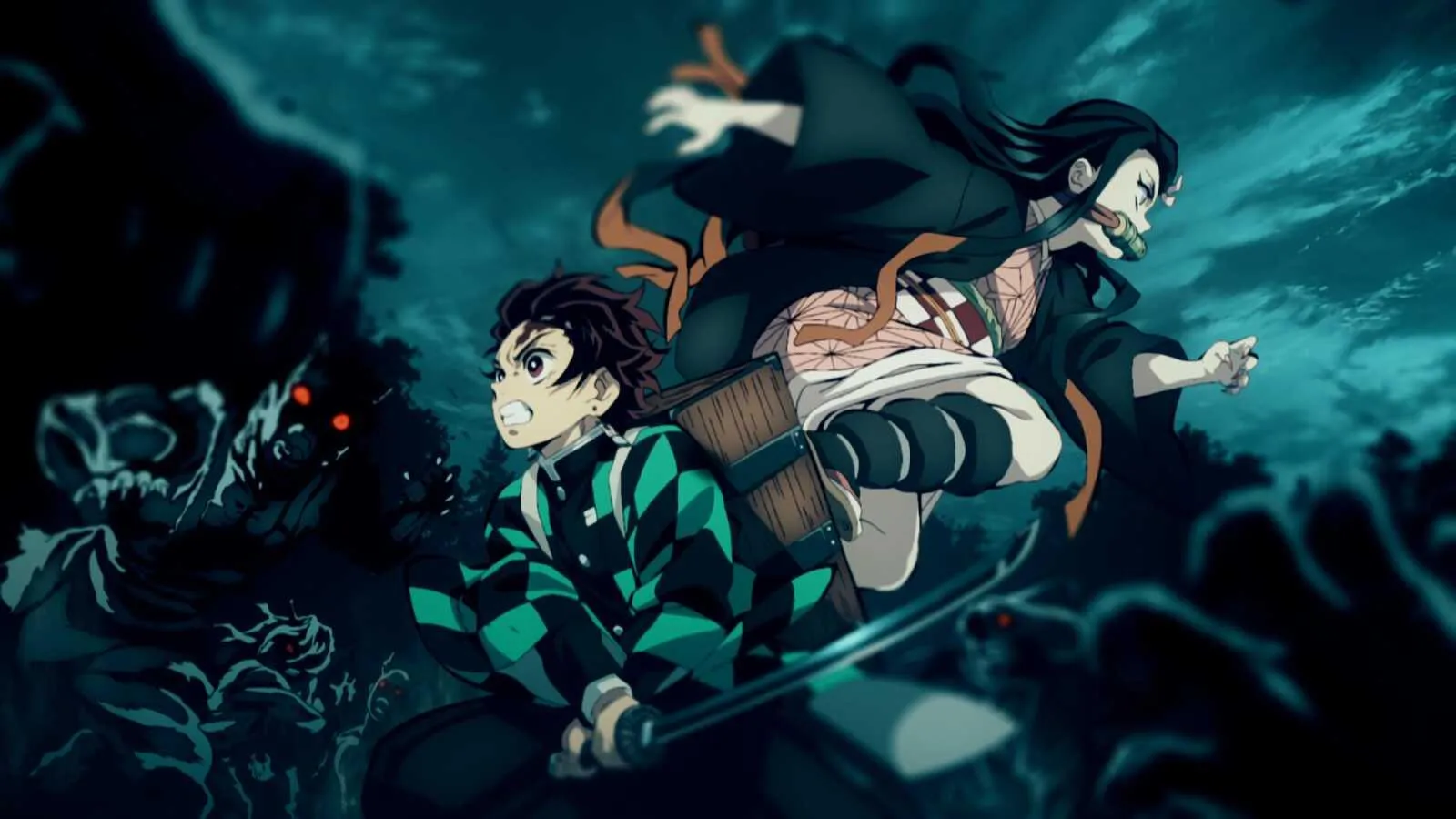 Izuku Midoriya and Team in Intense Underwater Battle