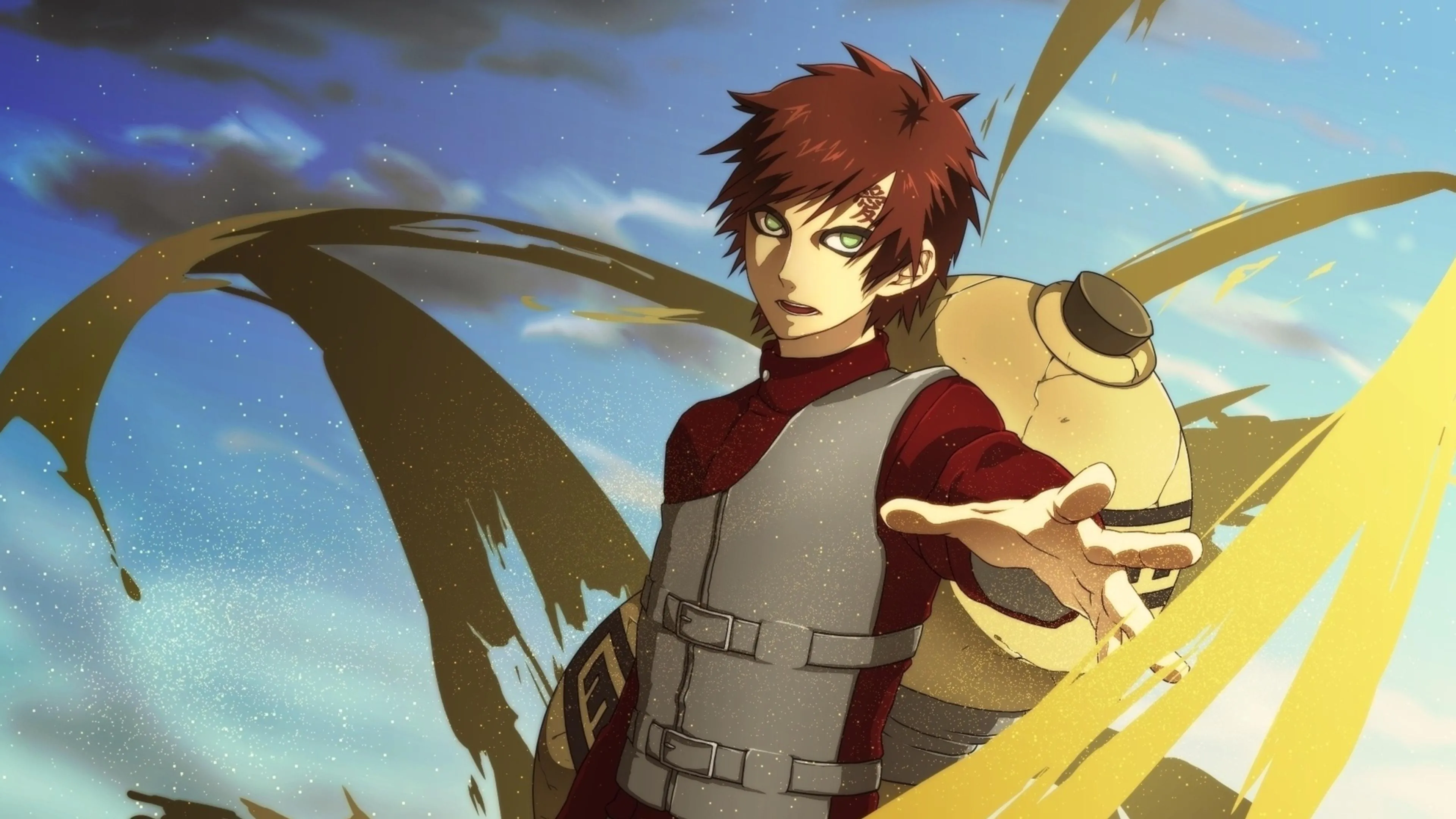 Magi the Labyrinth of Magic Sinbad Summons Power Wind