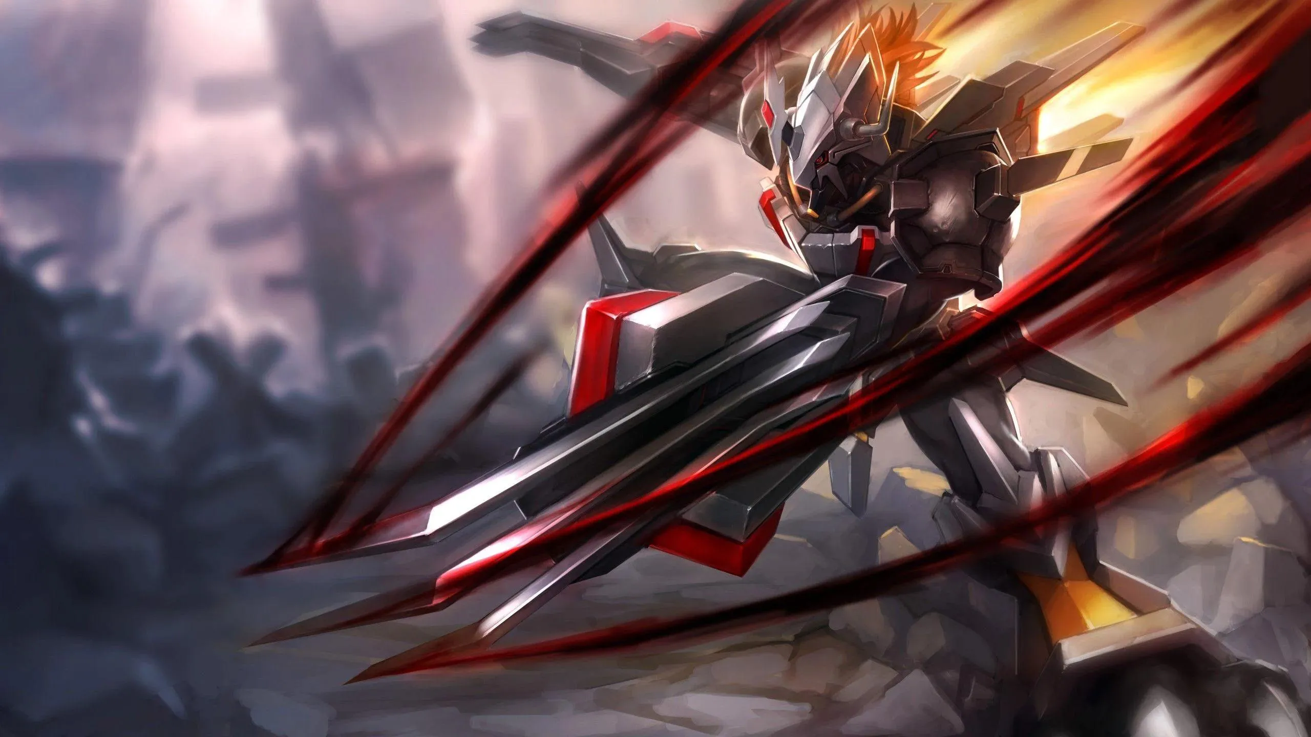 Mikasa and Eren Fight Titans Side By Side with Swords