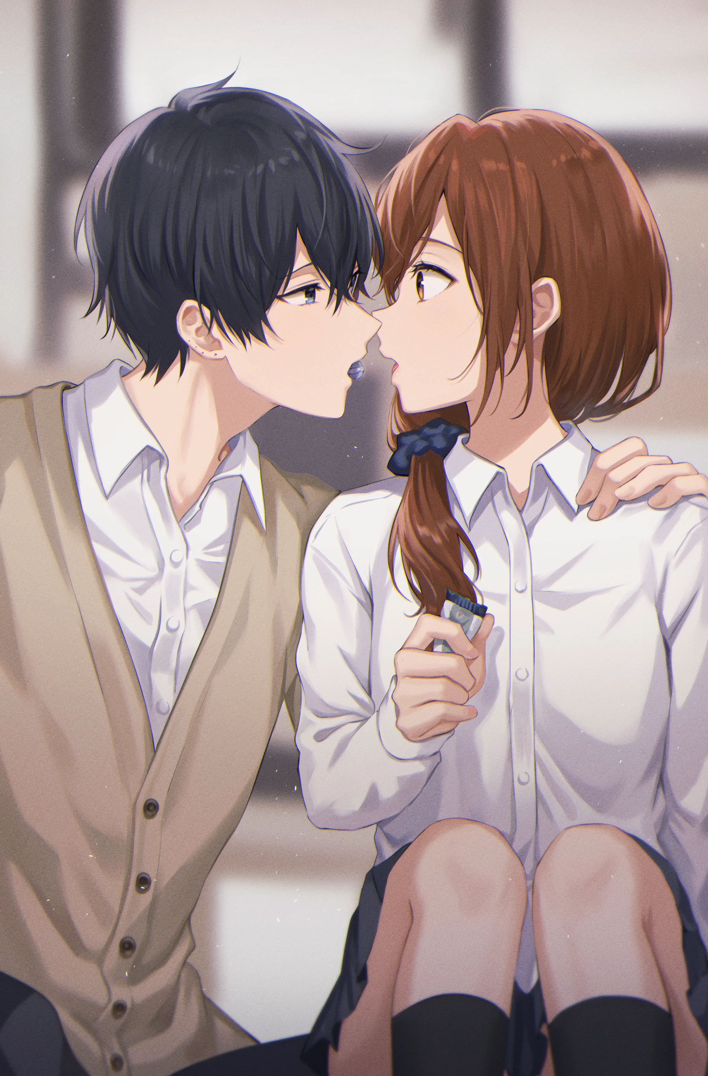 Moonlit Whisper Anime Wallpaper Free Download