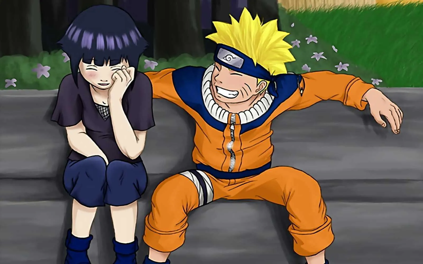 Naruto and Sasuke Rest After Intense Shinobi Training