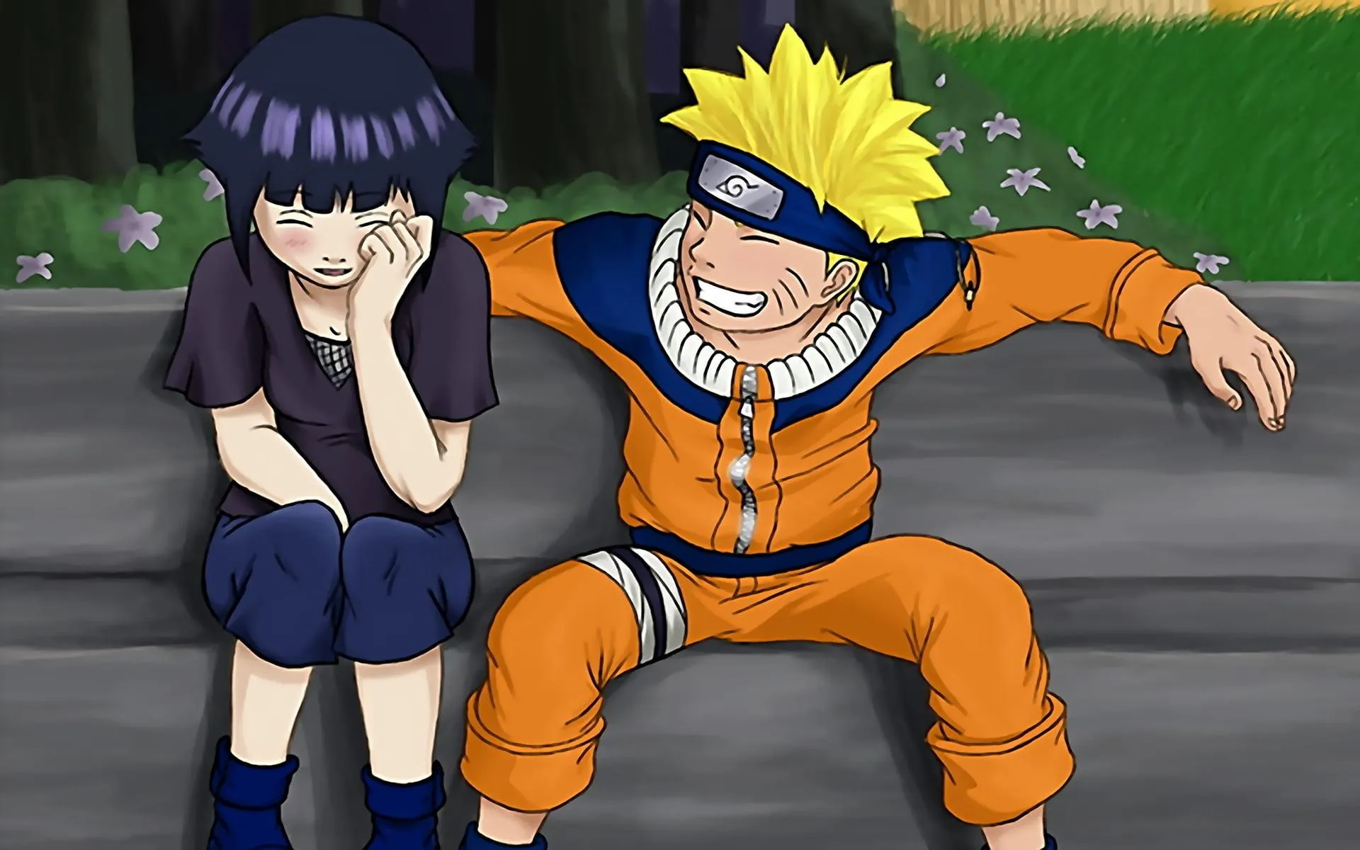 Naruto and Sasuke Rest Together After Final Valley Fight