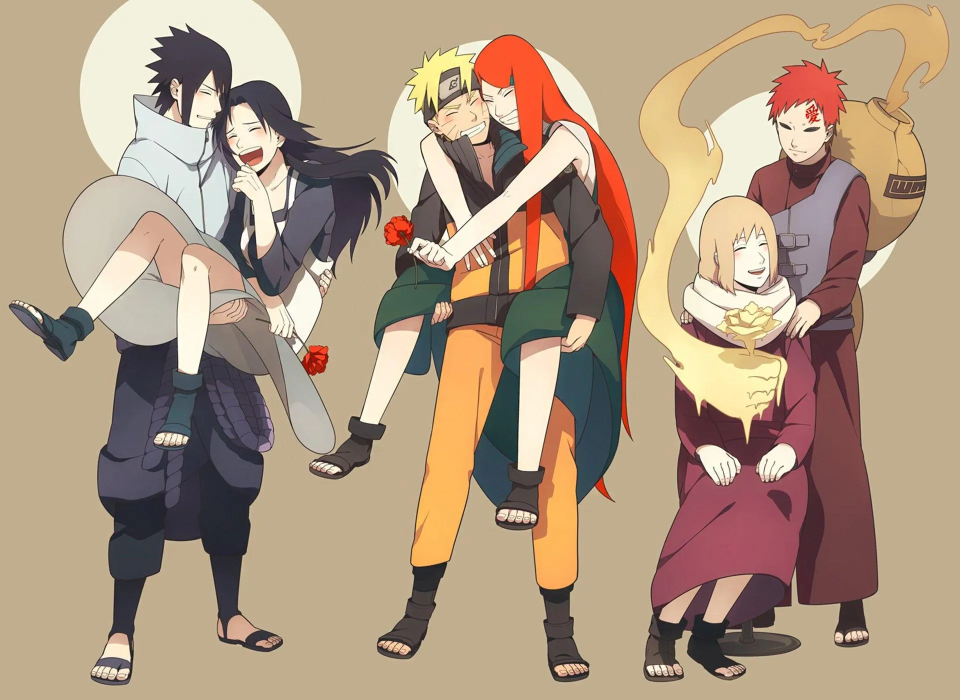 Naruto and Team Seven Ready for An Exciting Mission