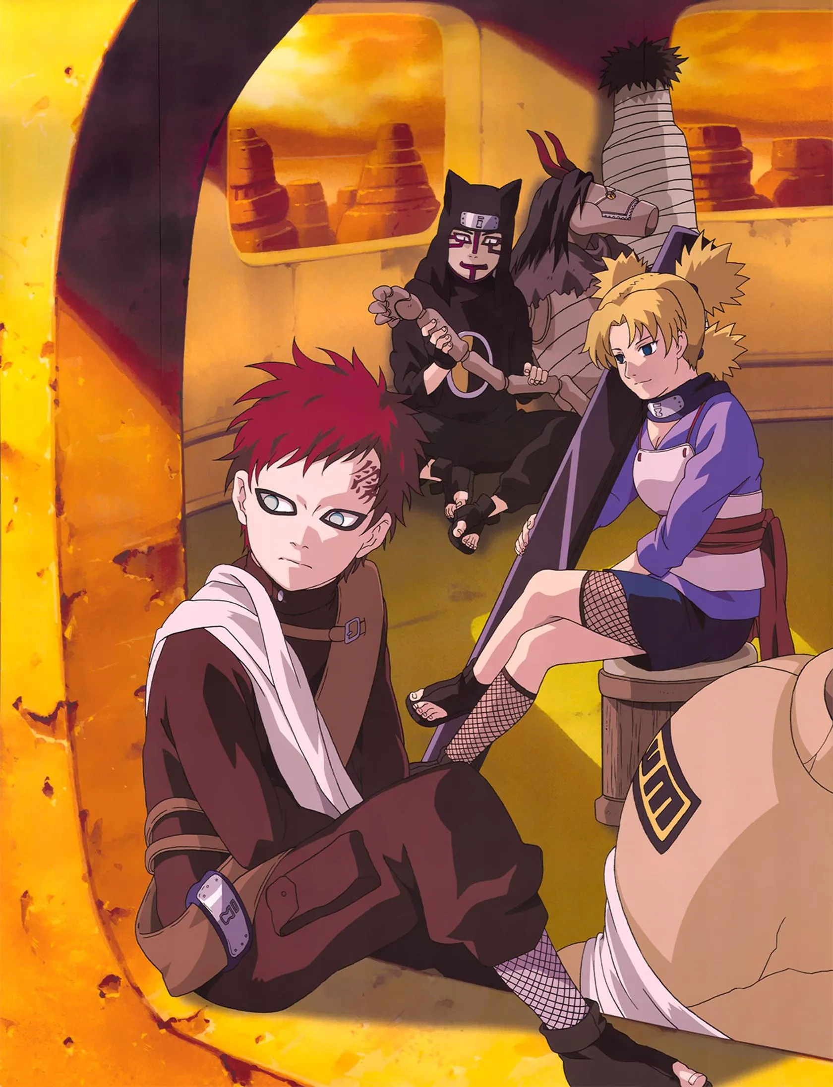 Naruto Childhood Training Days with Iruka Sensei Wallpaper