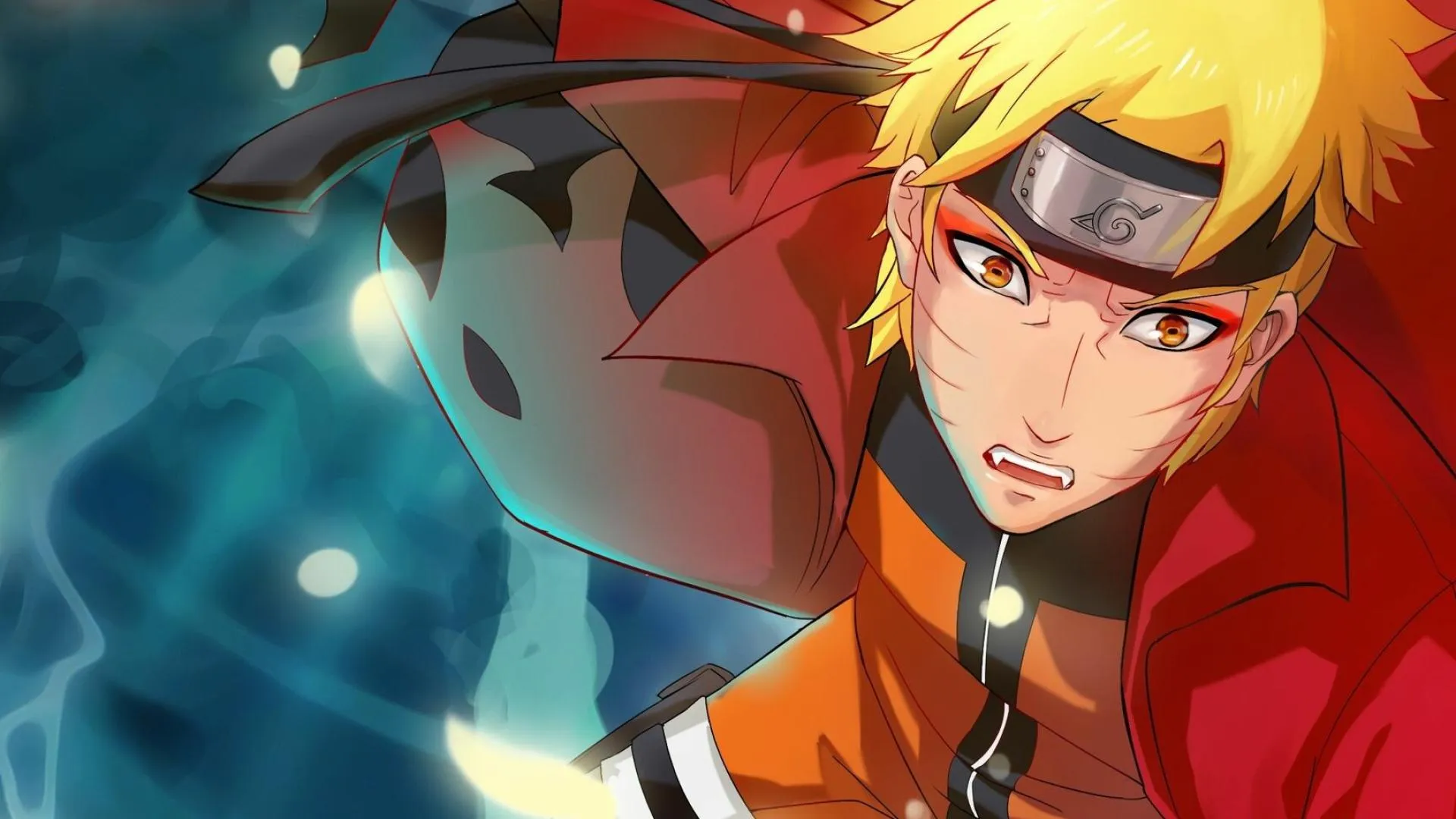 Naruto Uzumaki Preparing for Battle Free Hd Wallpaper