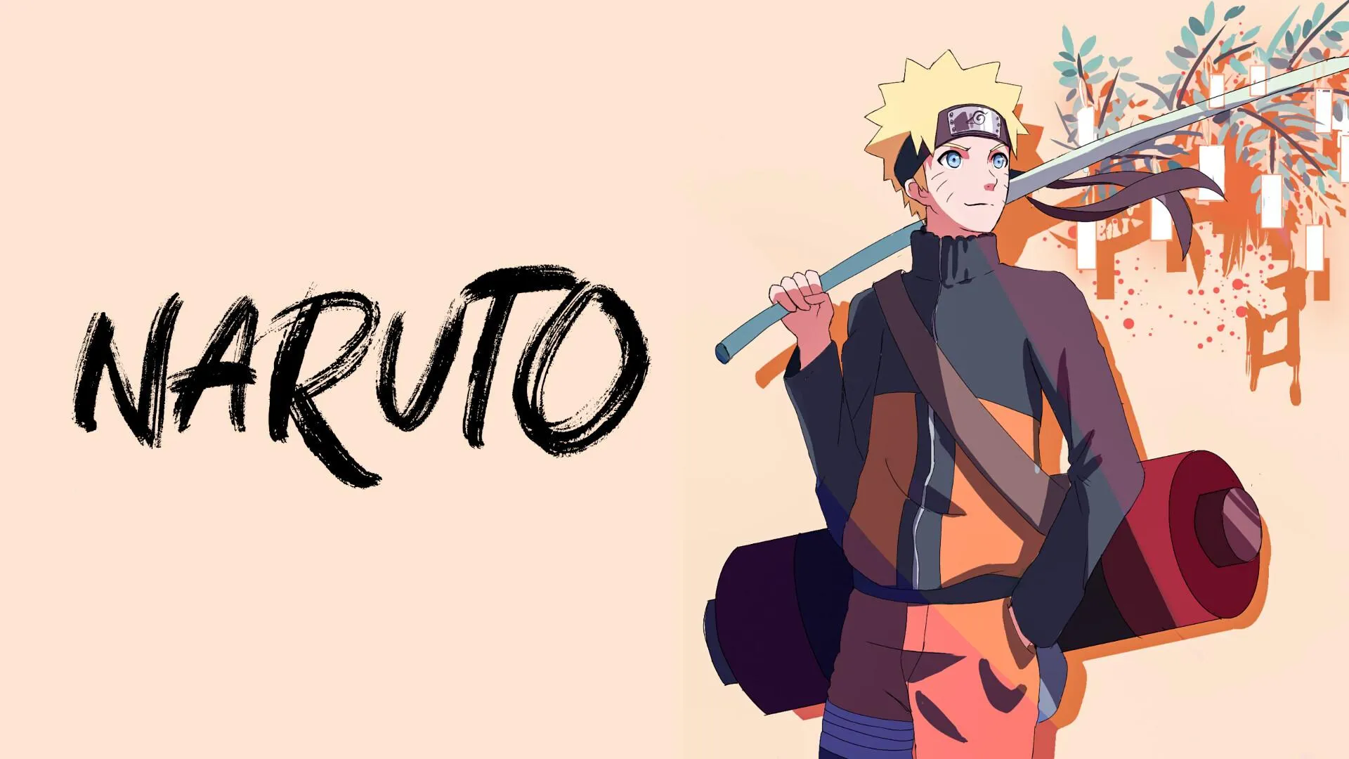 Naruto Uzumaki Ready for Battle in Naruto Anime Series