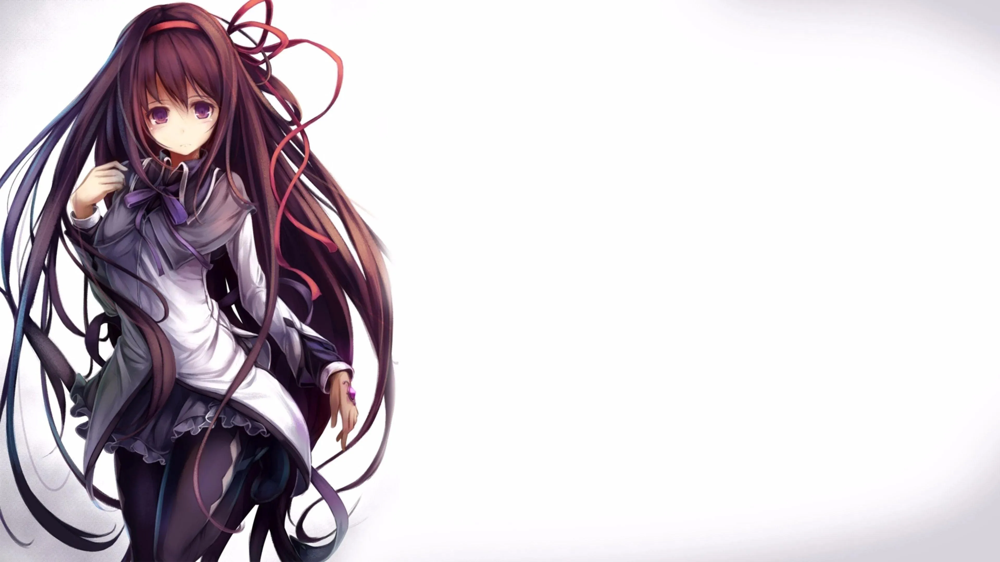 No Game No Life Shiro in a Cute and Mysterious Pose