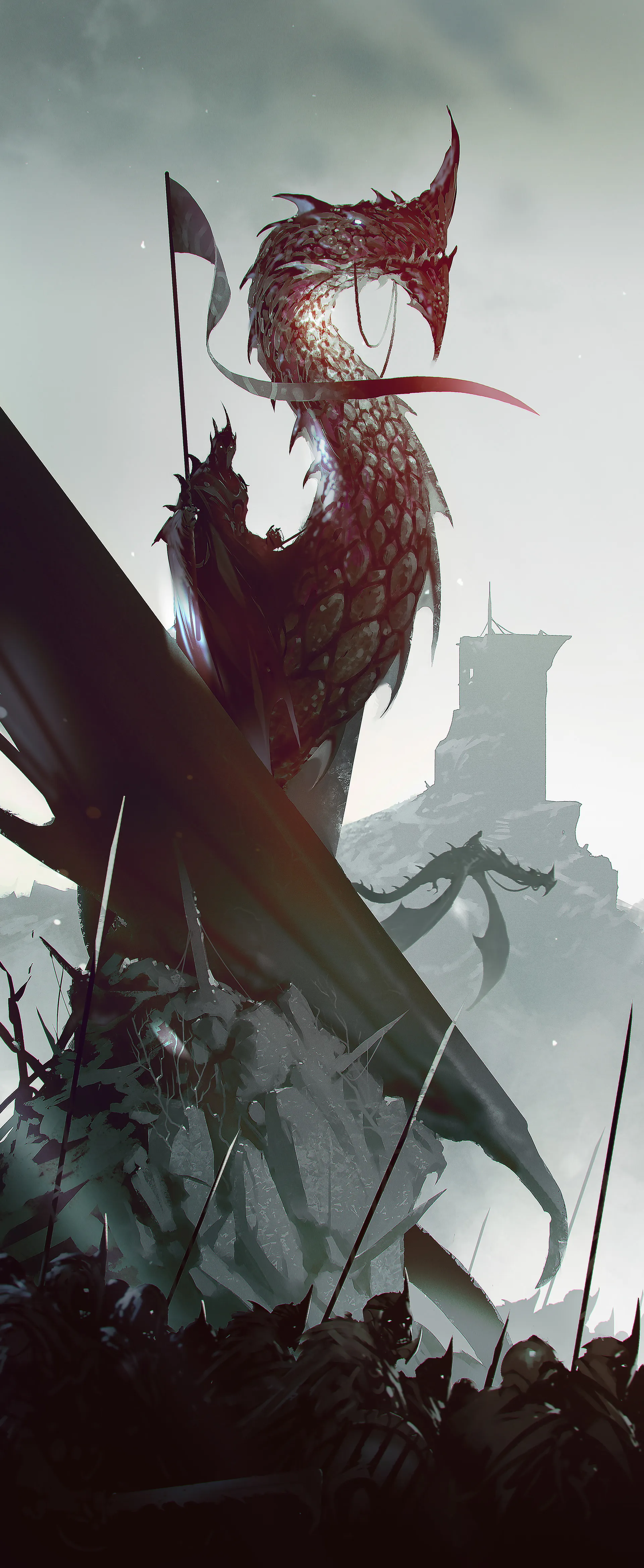Powerful Anime Dragon Wallpaper Free Download