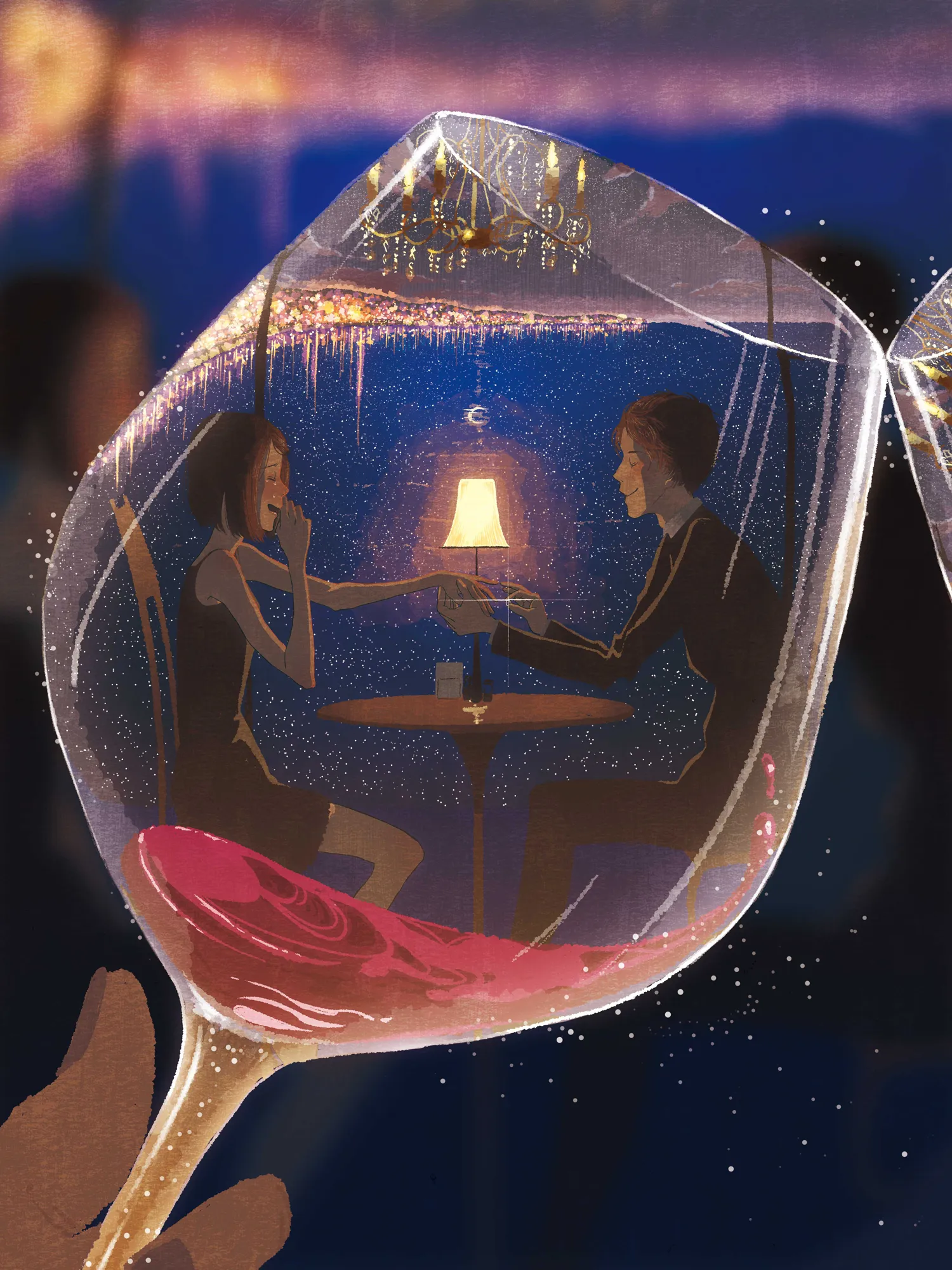 Romantic Couple Anime Wallpaper Free Download