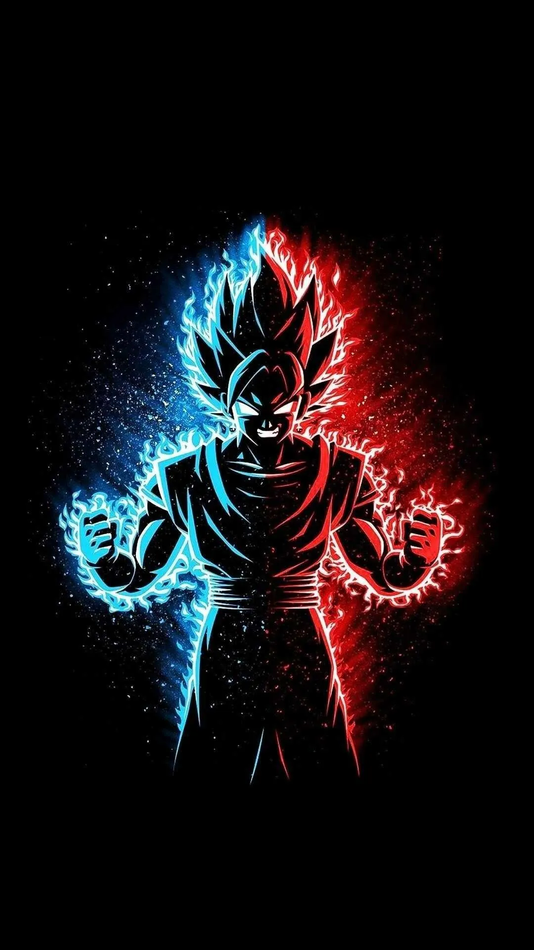 Sasuke and Itachi Battle in Stunning Chakra Clash Wallpaper