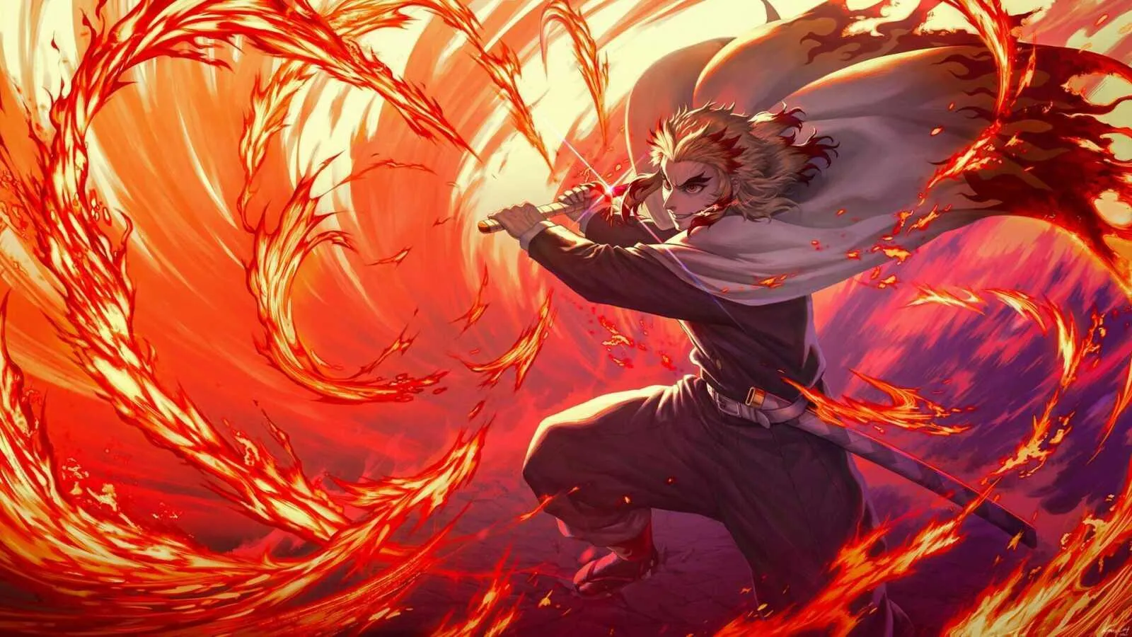 Shoto Todoroki Using Fire Powers My Hero Academia Wallpaper