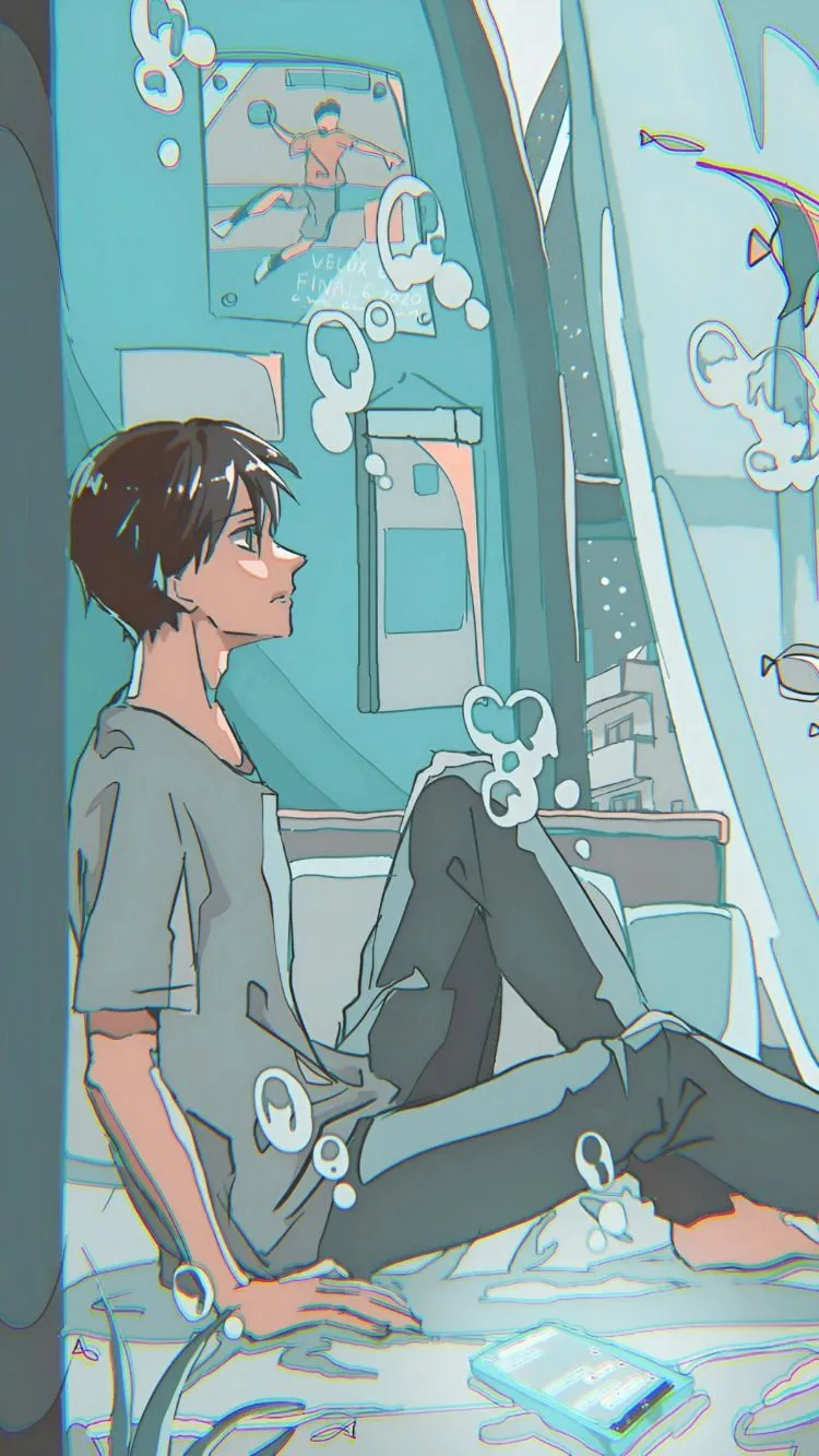 Silent Rooftop Anime HD Wallpaper Free Download