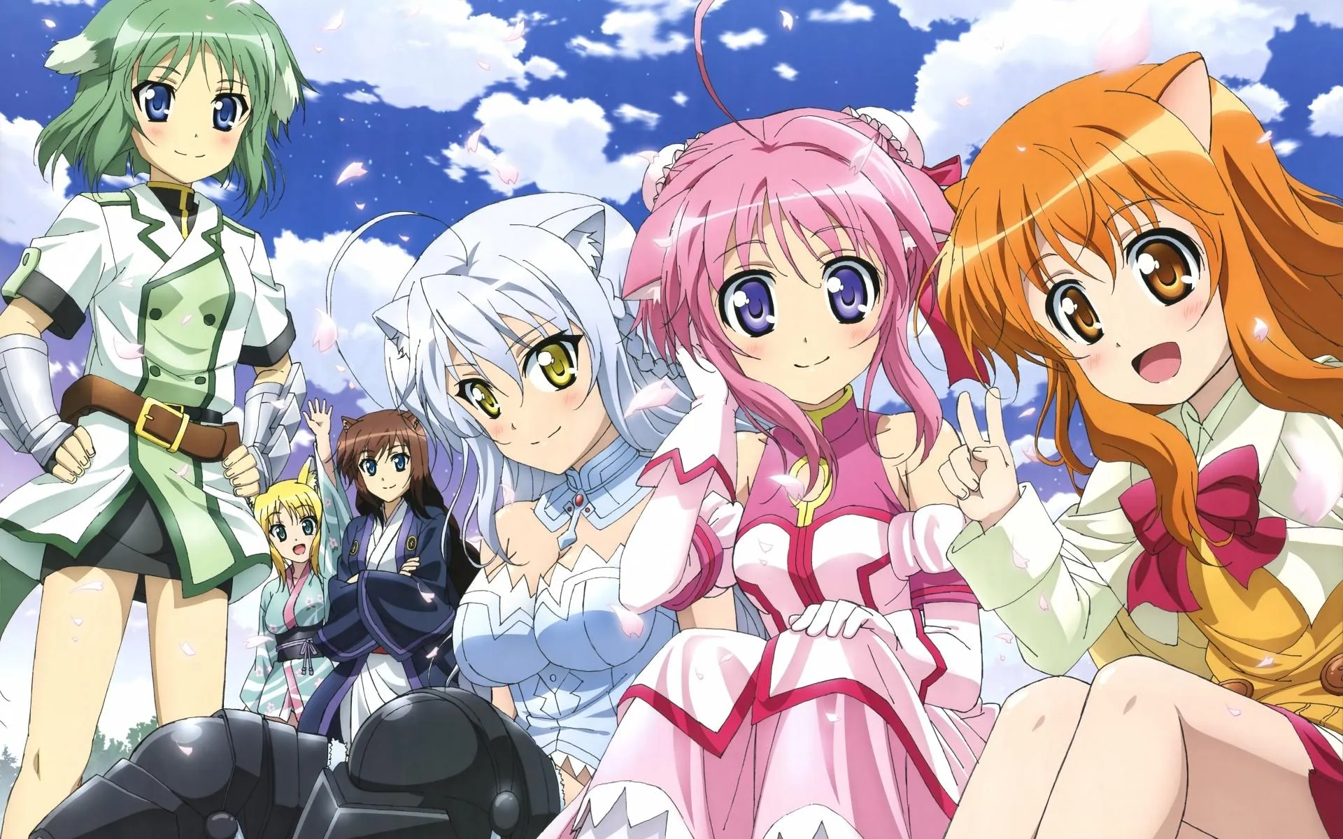 Smile Precure Japanese Magical Girl Anime Main Cast