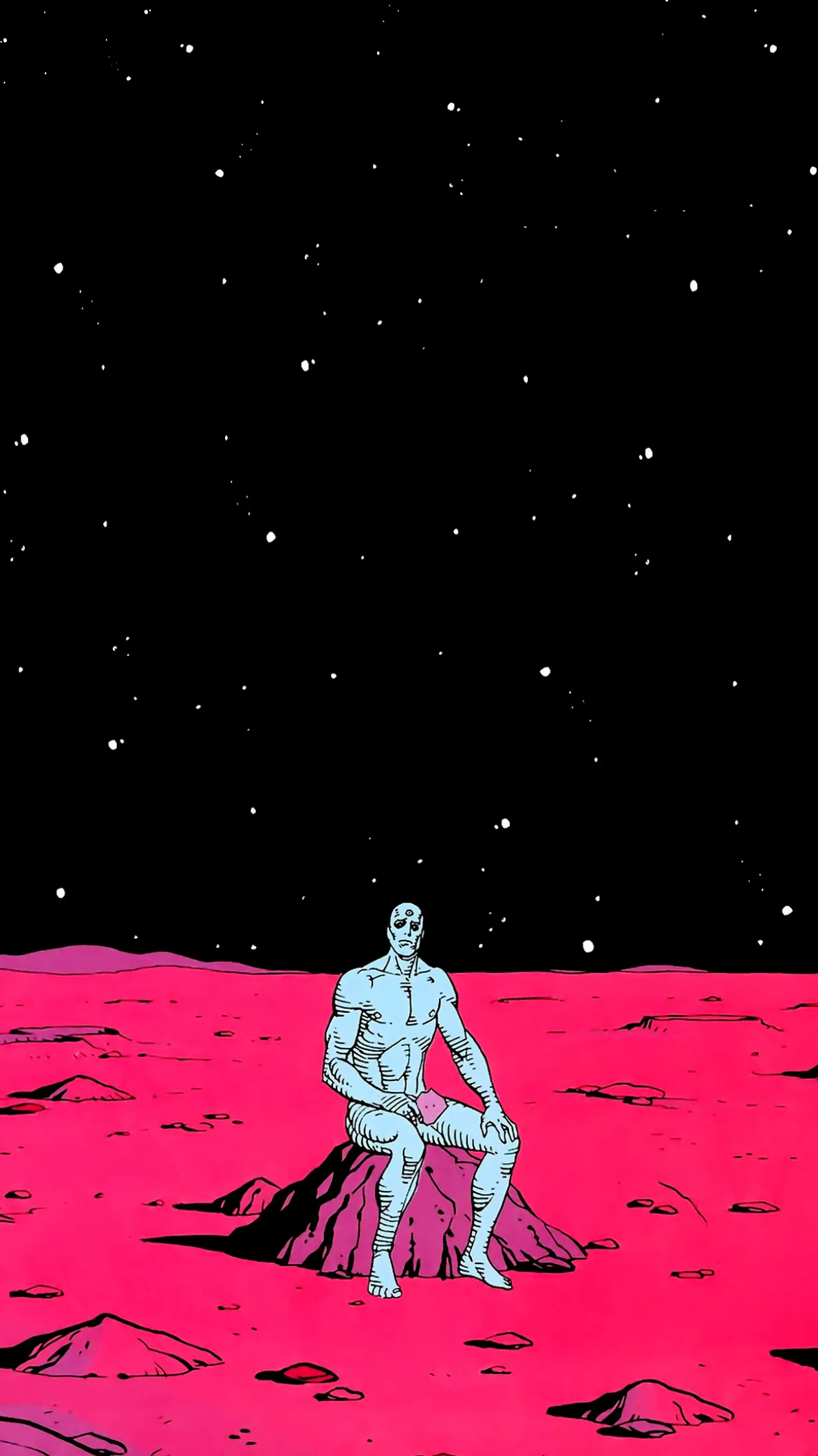 Starlit Path Anime HD Wallpaper Free Download