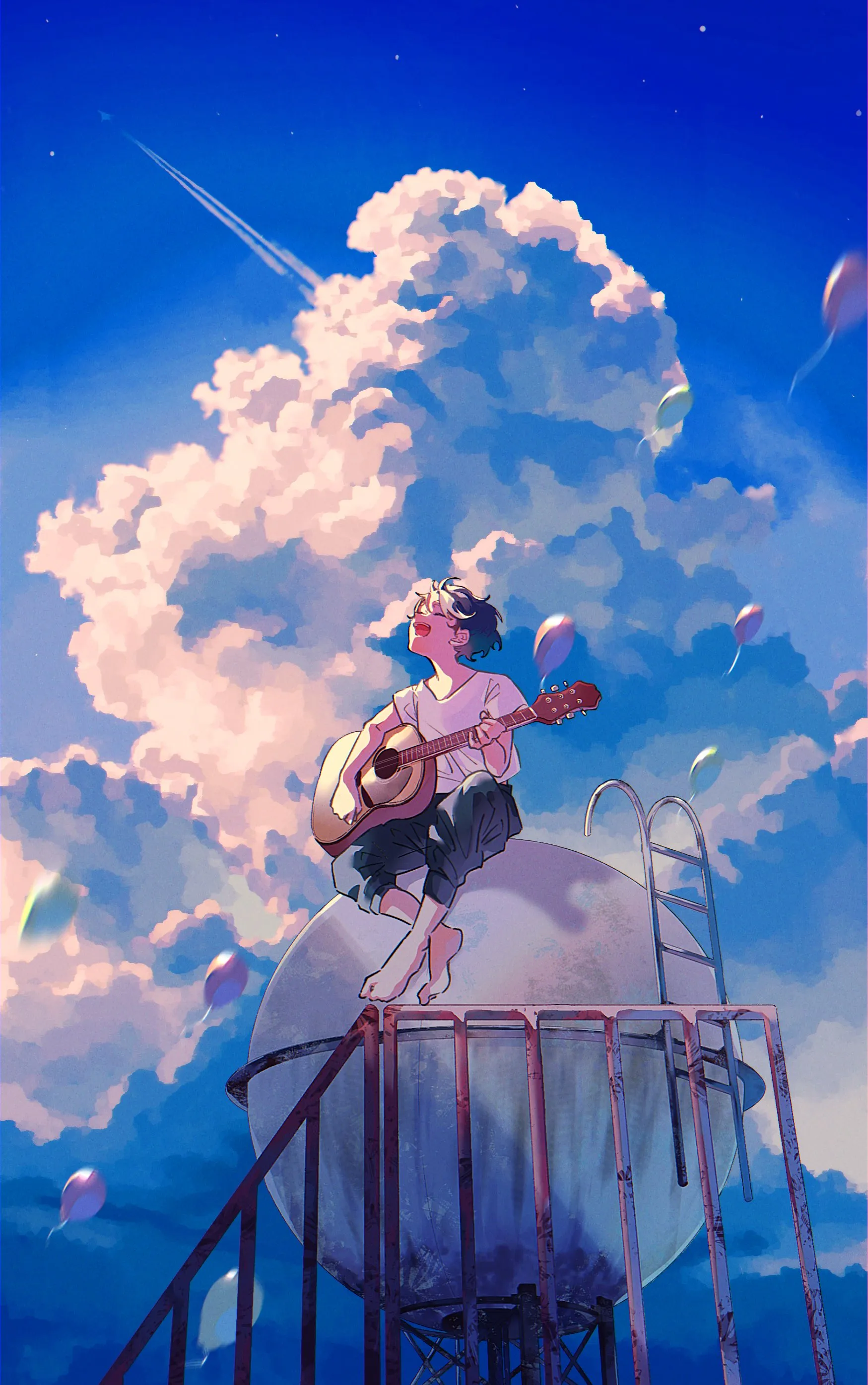 Stylish Anime Boywallpaper Free Download For Phone