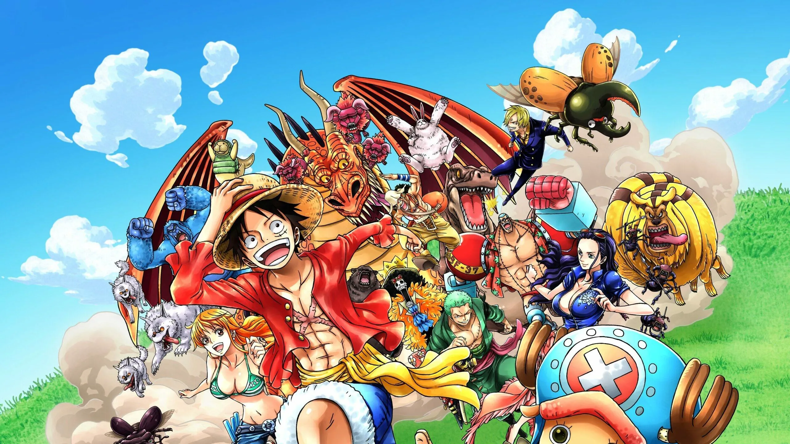 Super Smash Bros Ultimate Characters in Action Wallpaper