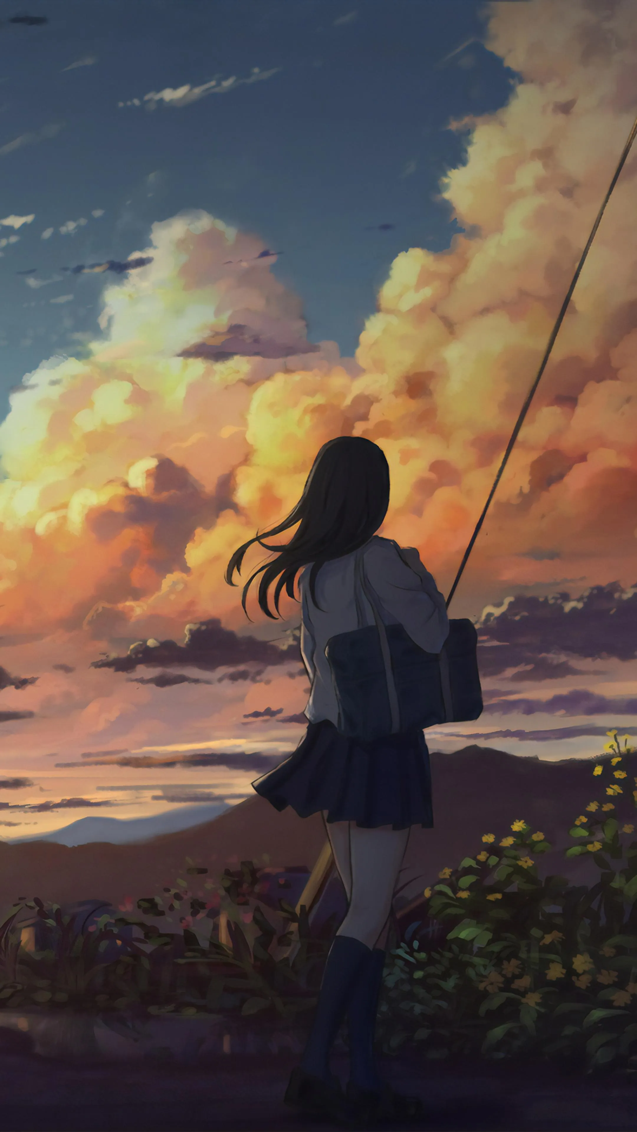 Your Name Taki and Mitsuha Under a Breathtaking Sky