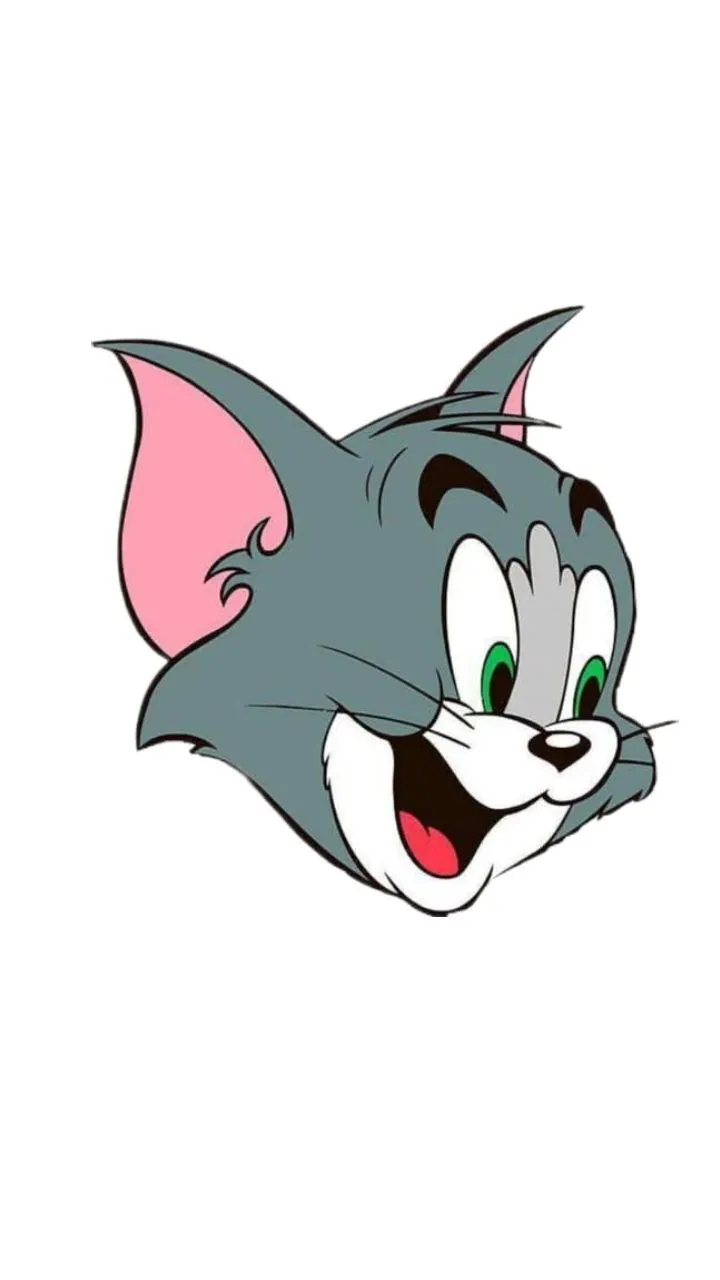 Close up of Tom smiling on a white background wallpaper
