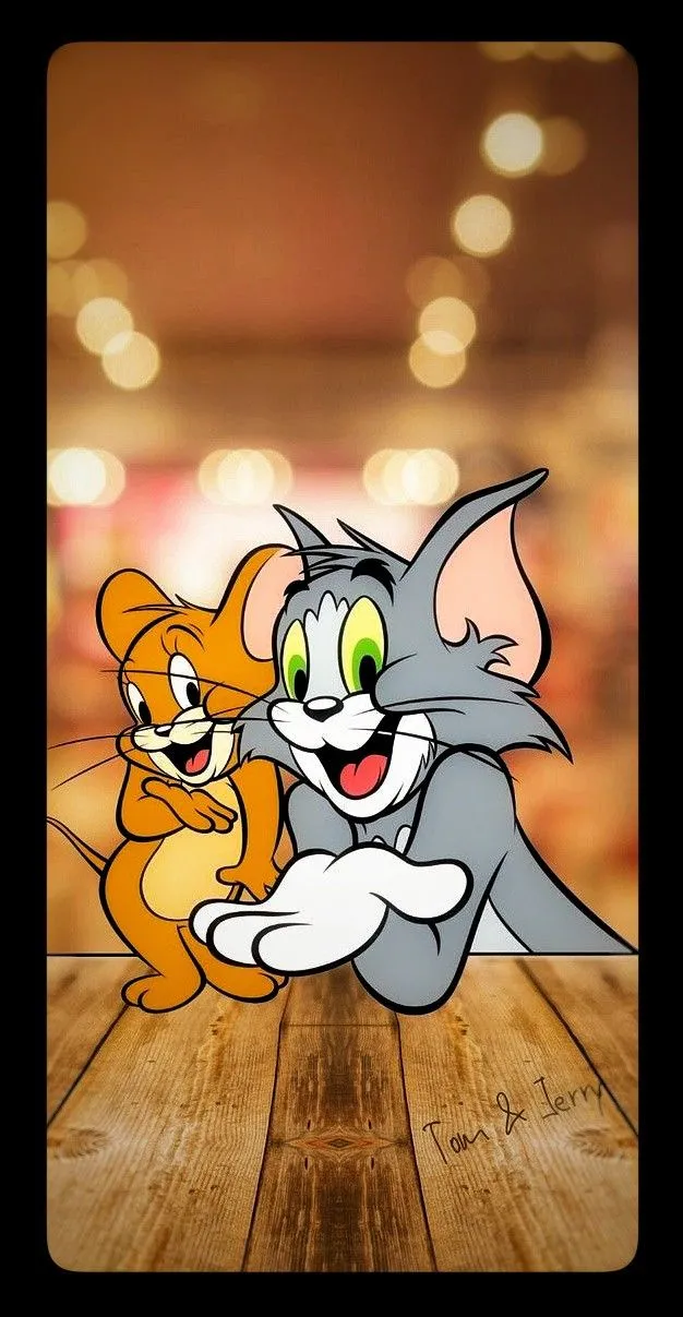 Jerry Standing in Spotlight With Orange Theatrical Scene