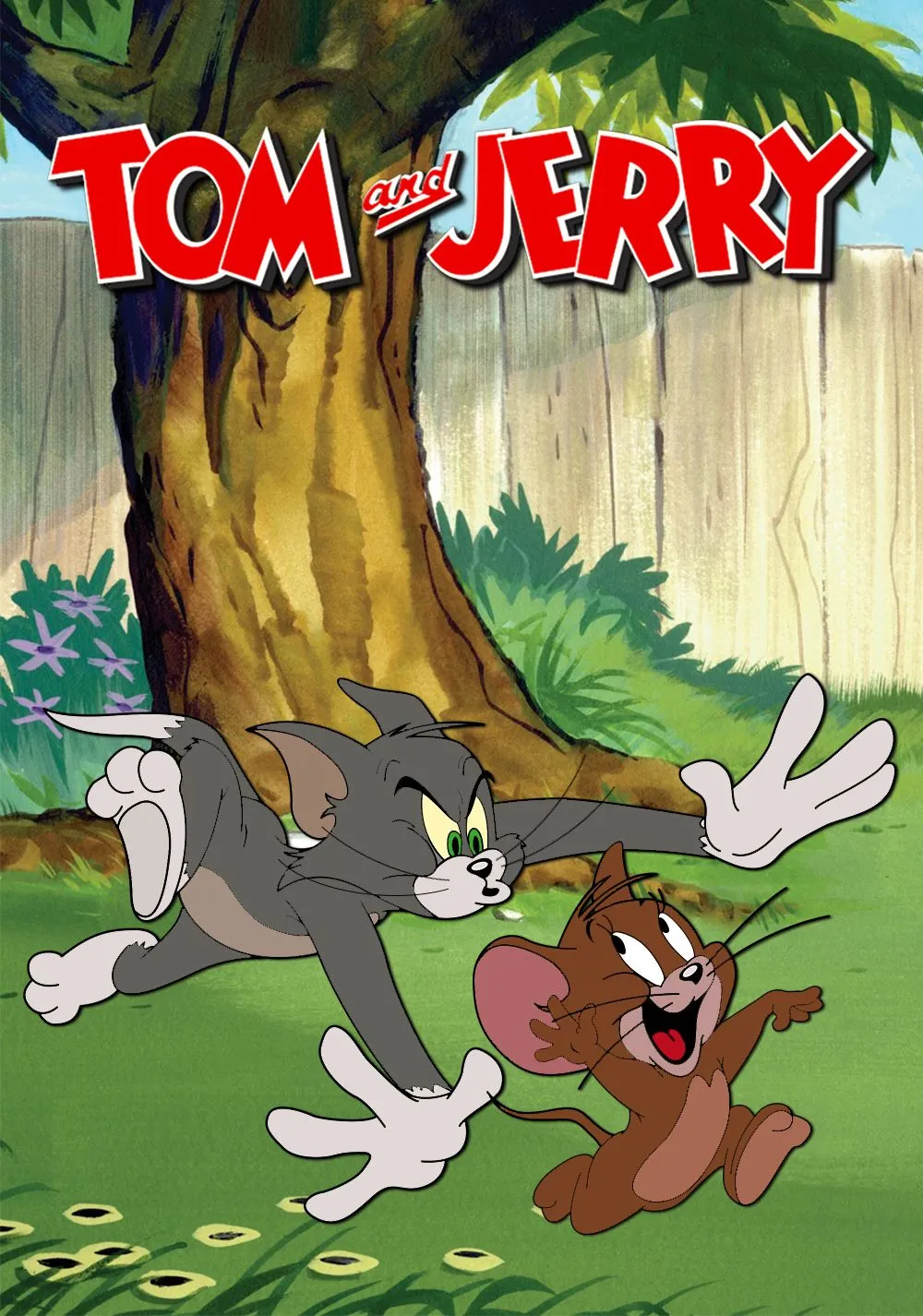 Jungle Adventure Poster Featuring Tom and Jerry Escapade