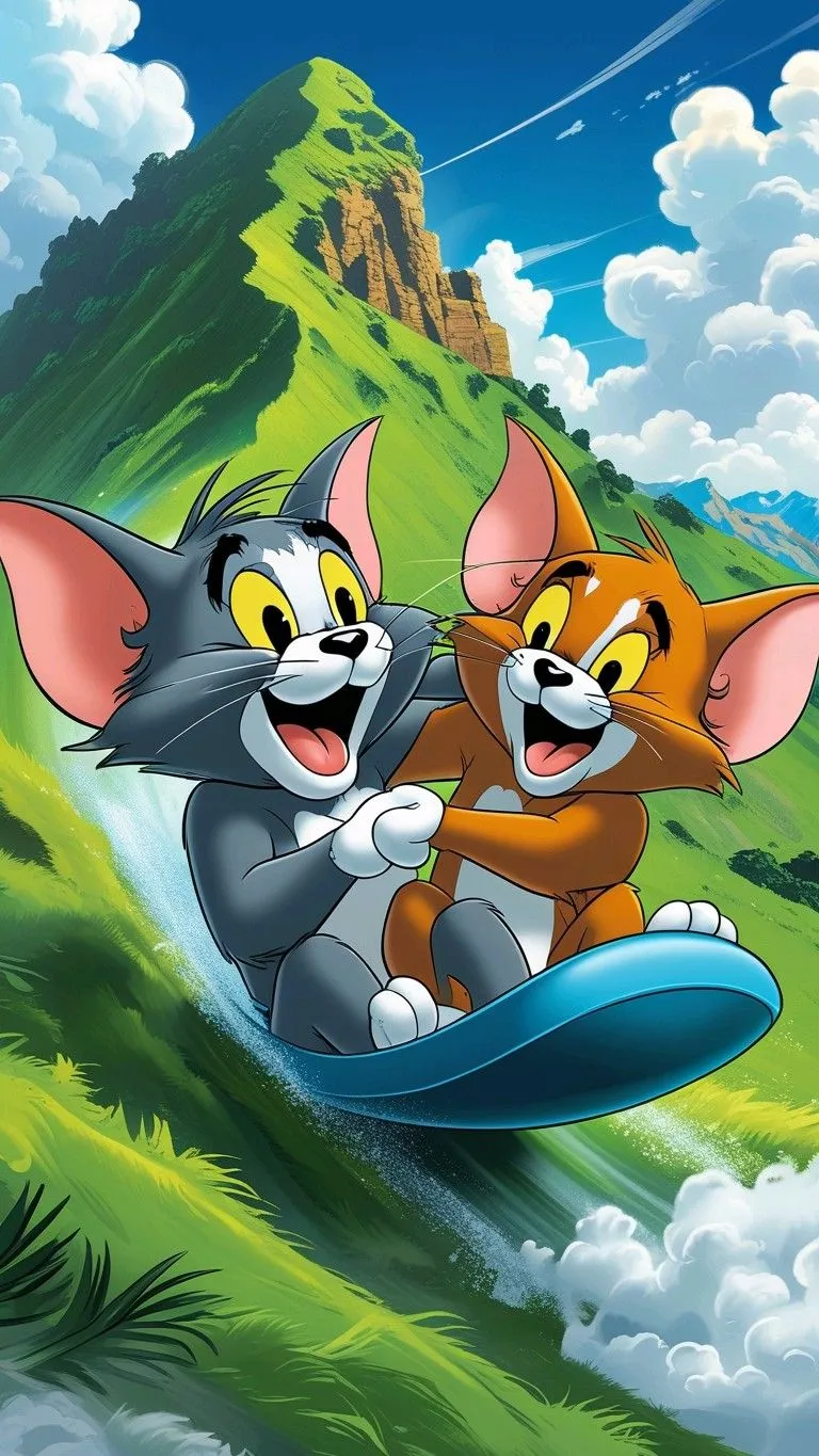 Mountain Adventure with Tom and Jerry Exploring Nature