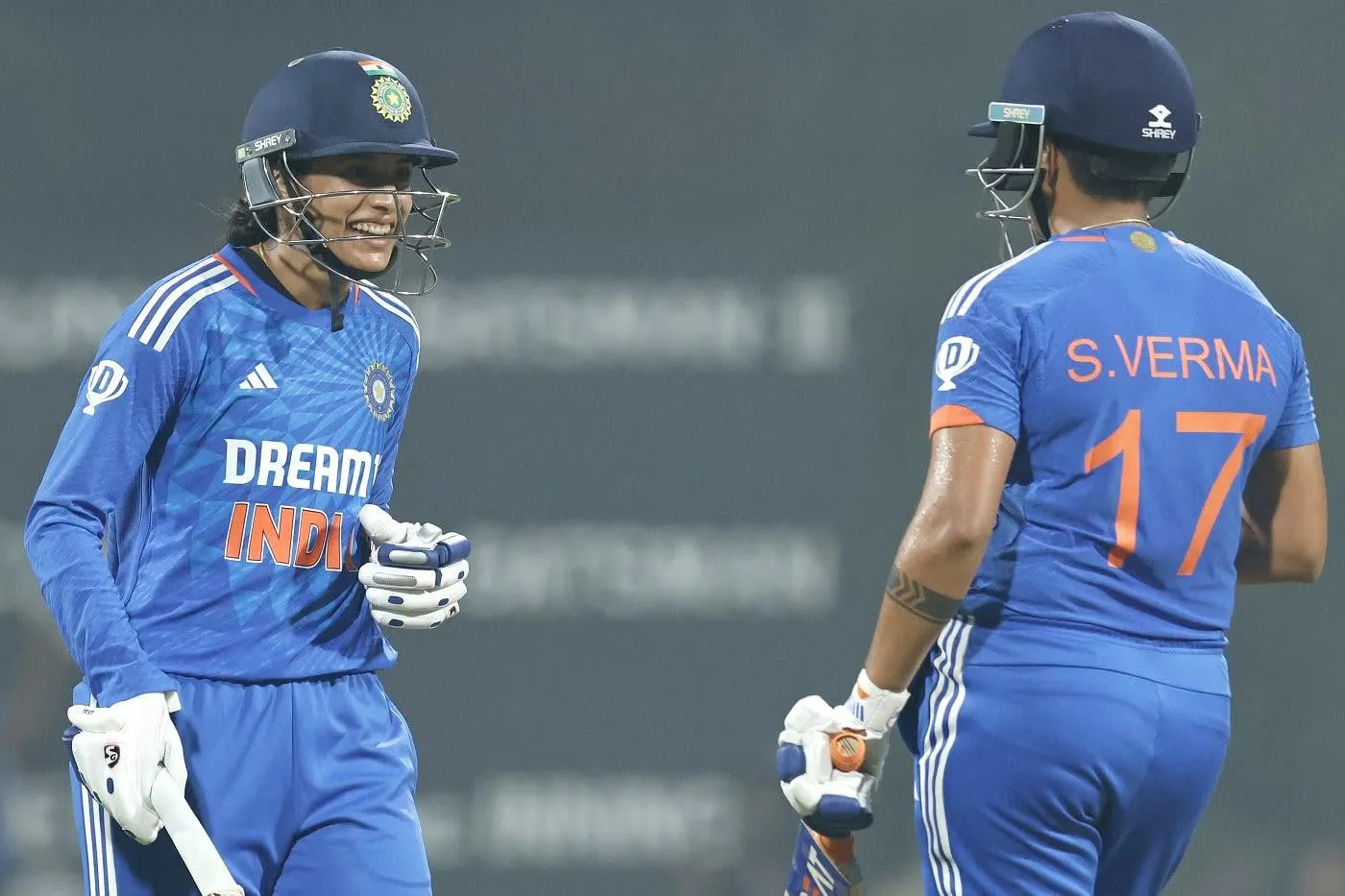 Smriti Mandhana and her cricketing action on field