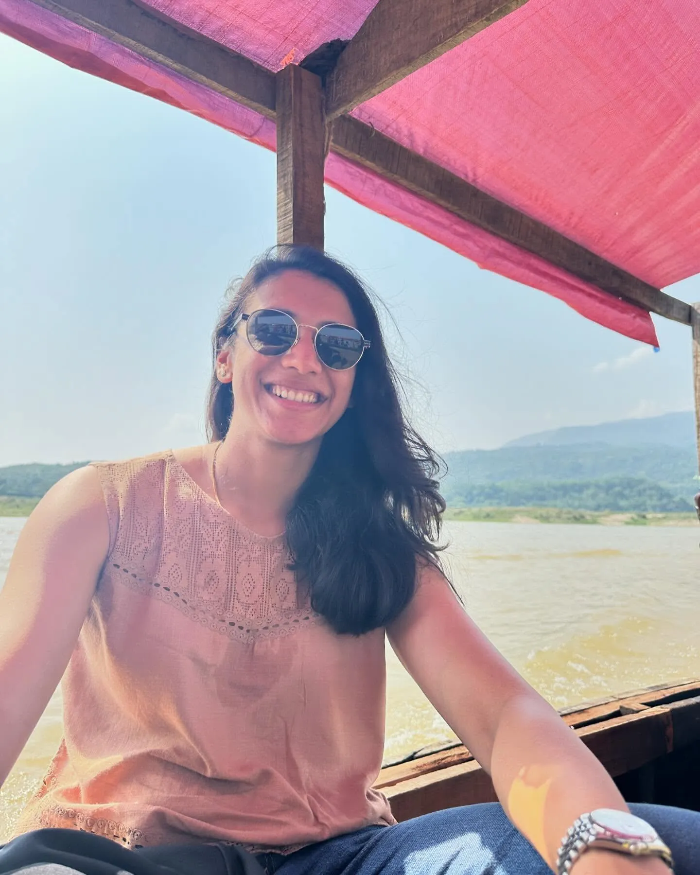 Smriti Mandhana Enjoying Time at a Scenic Location