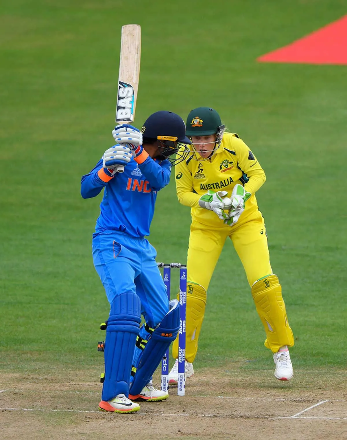 Smriti Mandhana sharing a lighthearted moment with fans