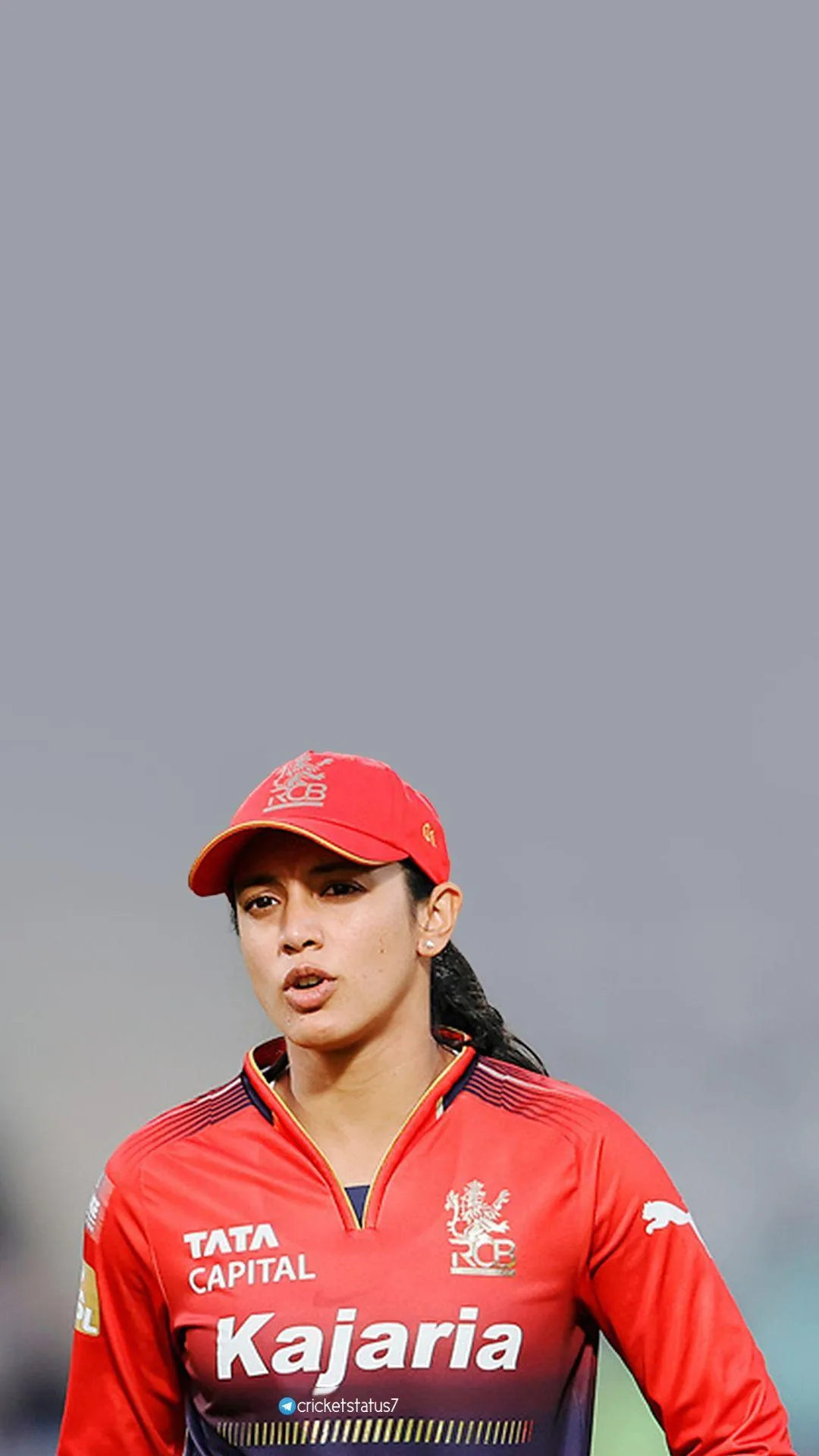Smriti Mandhana standing with confidence in casual outfit