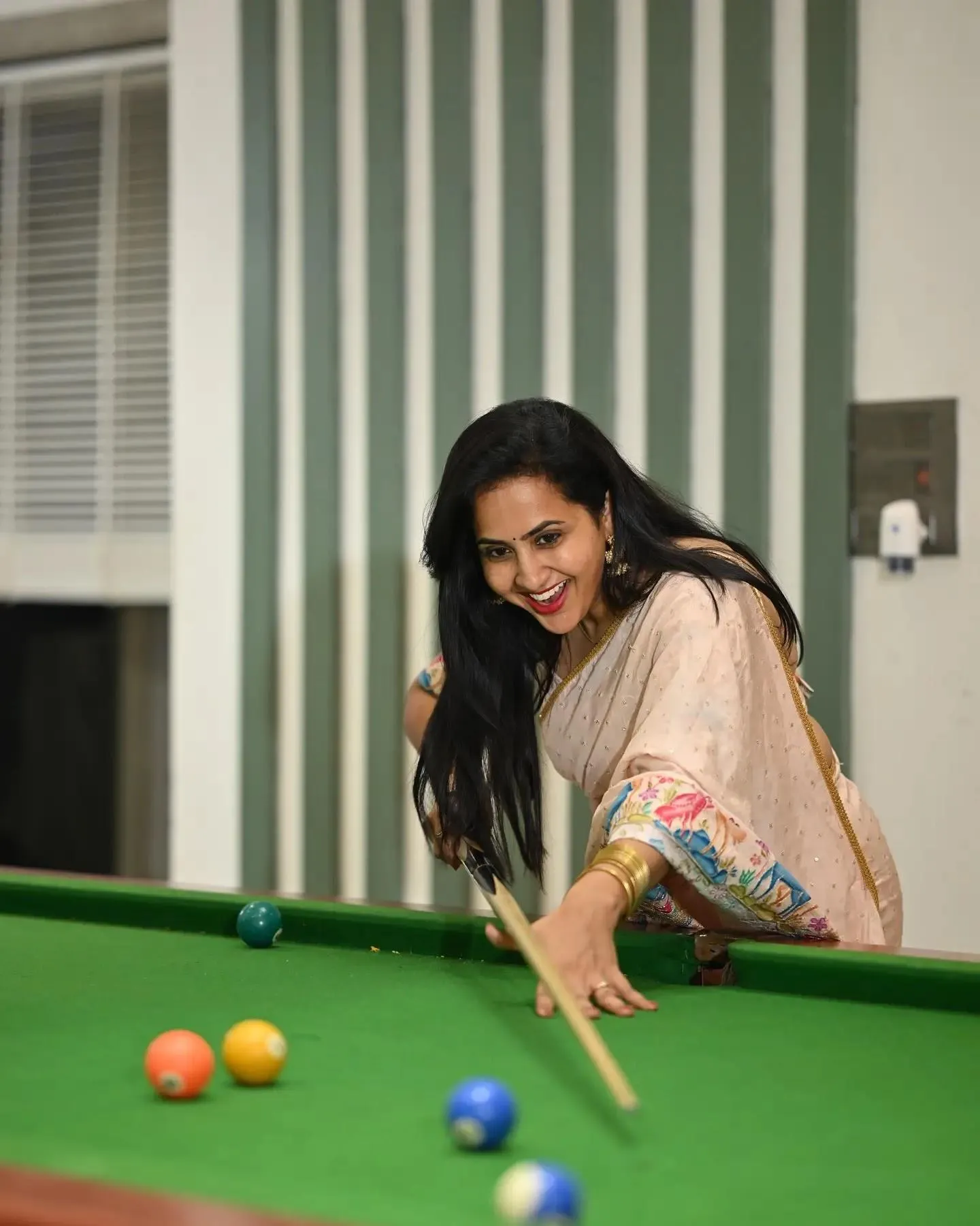 Sultry Lasya Manjunath Looking Charming in Elegant Saree