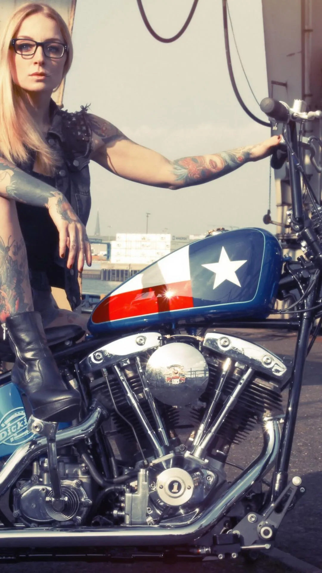 Woman in a White Crop Top Posing in a Low Light Evening