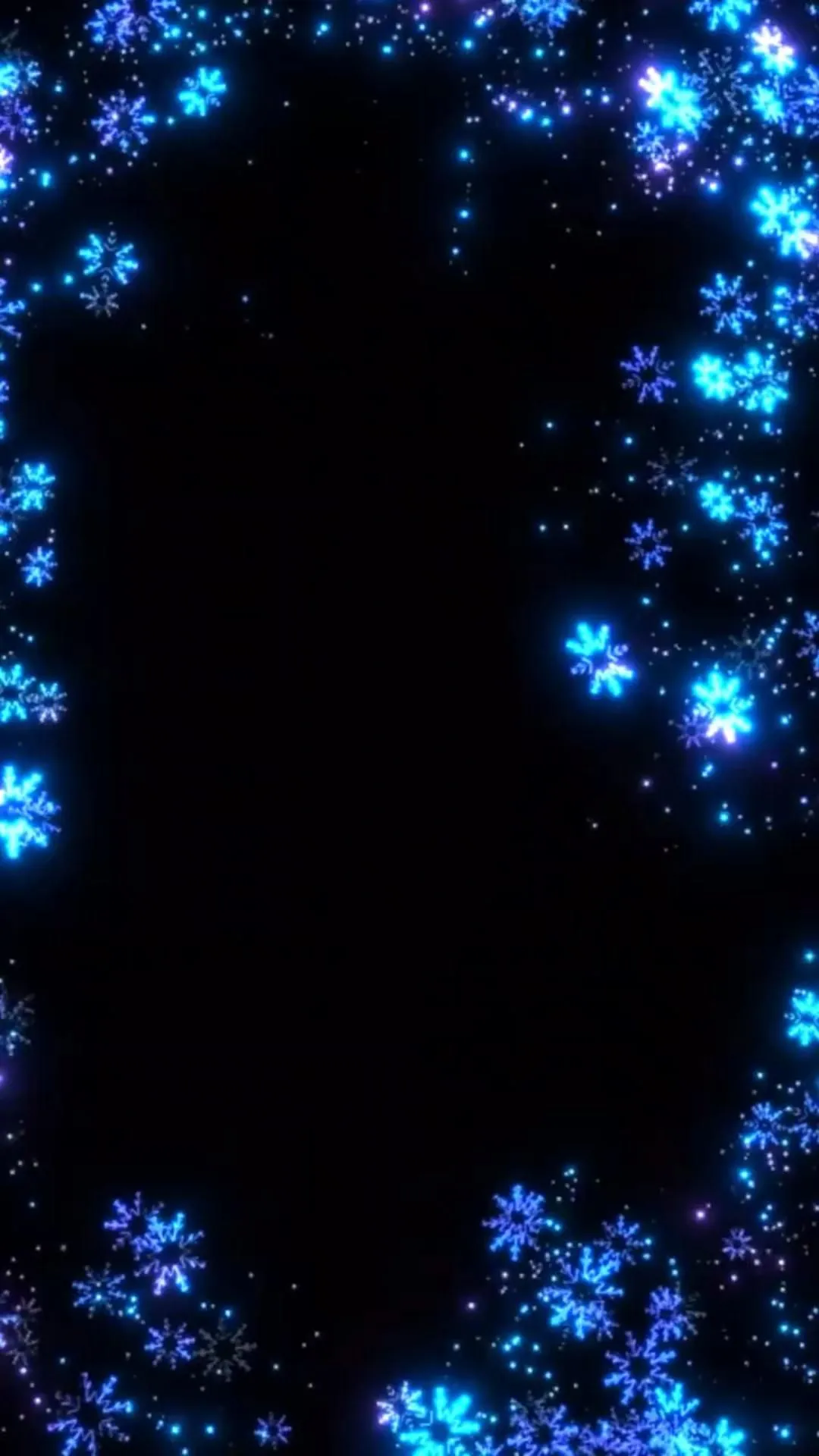 Blue and Purple Sparkling Fireworks on Dark Backdrop