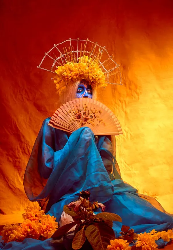 Day of the Dead Inspired Costume for Halloween Festivities