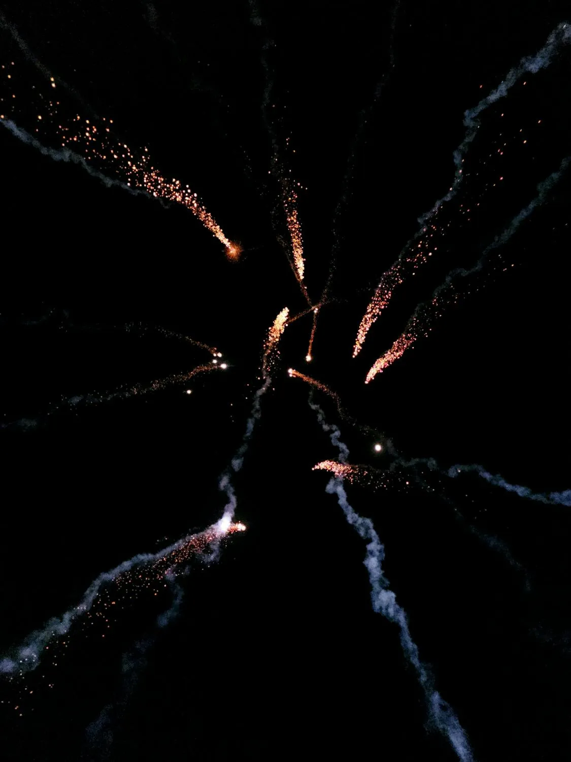 Explosive Fireworks in the Sky Creating a Visual Effect
