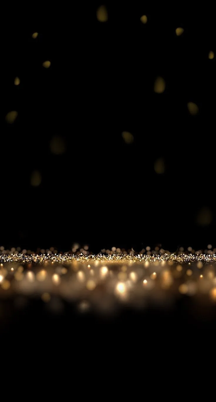 Fireworks Creating a Glittering Effect over Dark Background