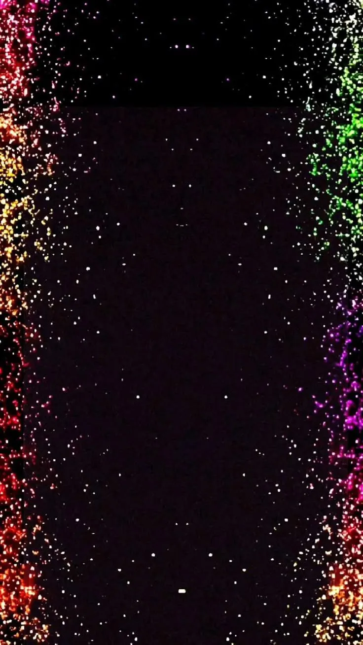 Glittering Fireworks with Dark Background HD wallpaper
