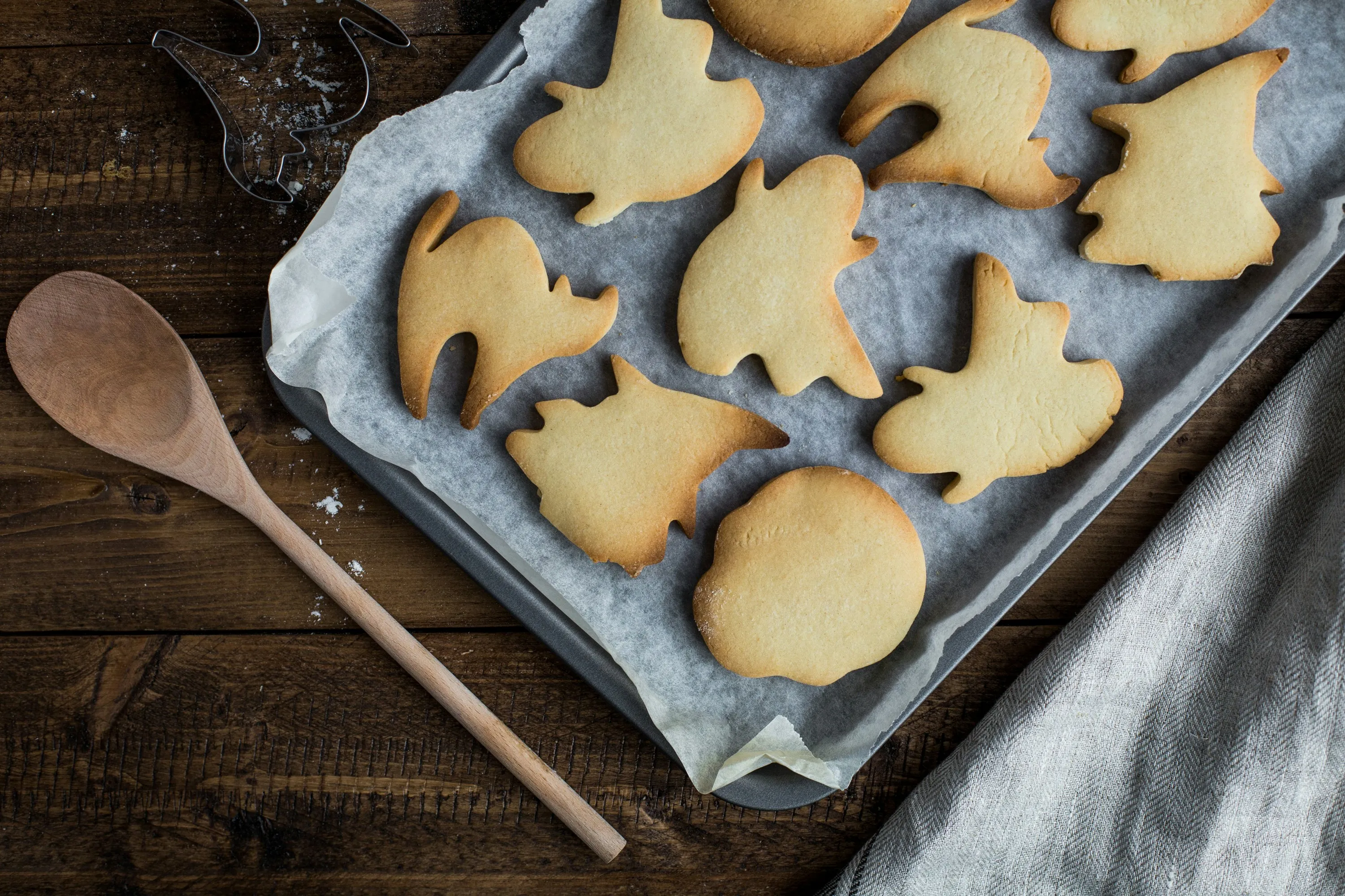 Homemade Halloween Festival Themed Cookies Recipe image