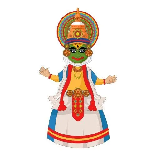 Kathakali dance is important for Onam festival in Kerala