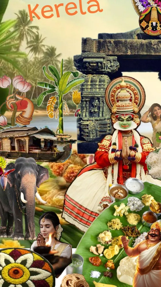 Kerala important festival is Onam with Special Kathakali