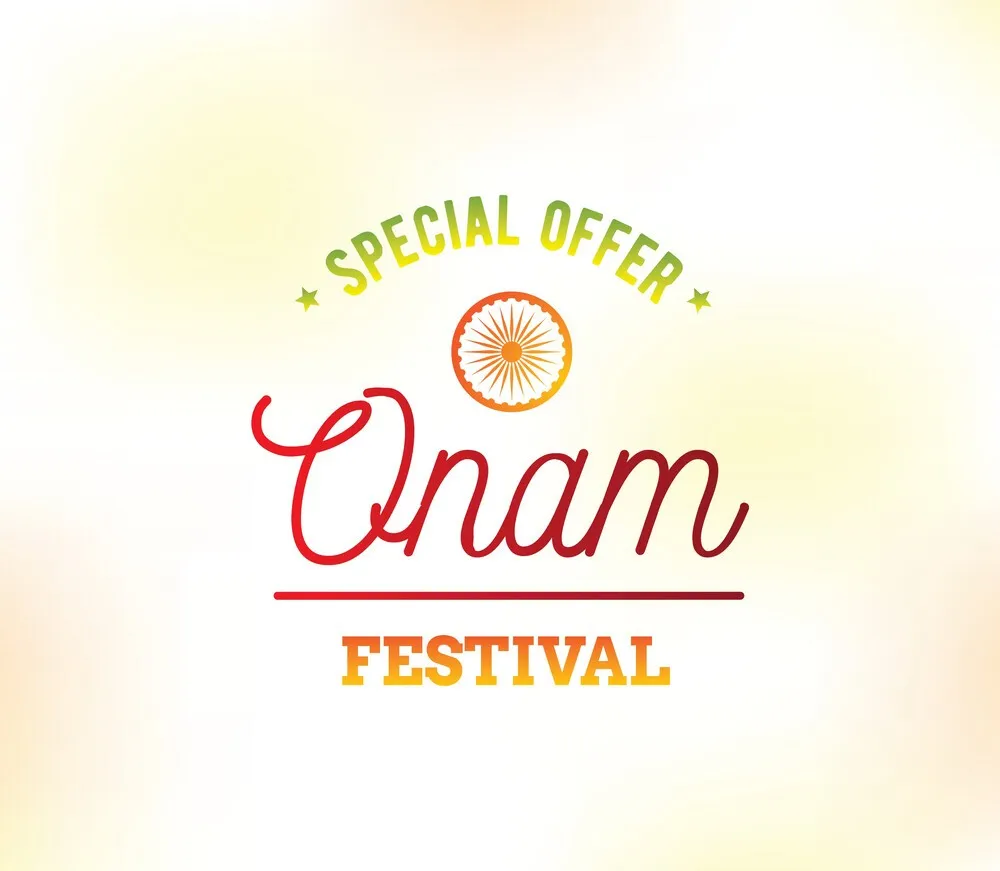Onam offers posters and wishes to Onam with a simple design