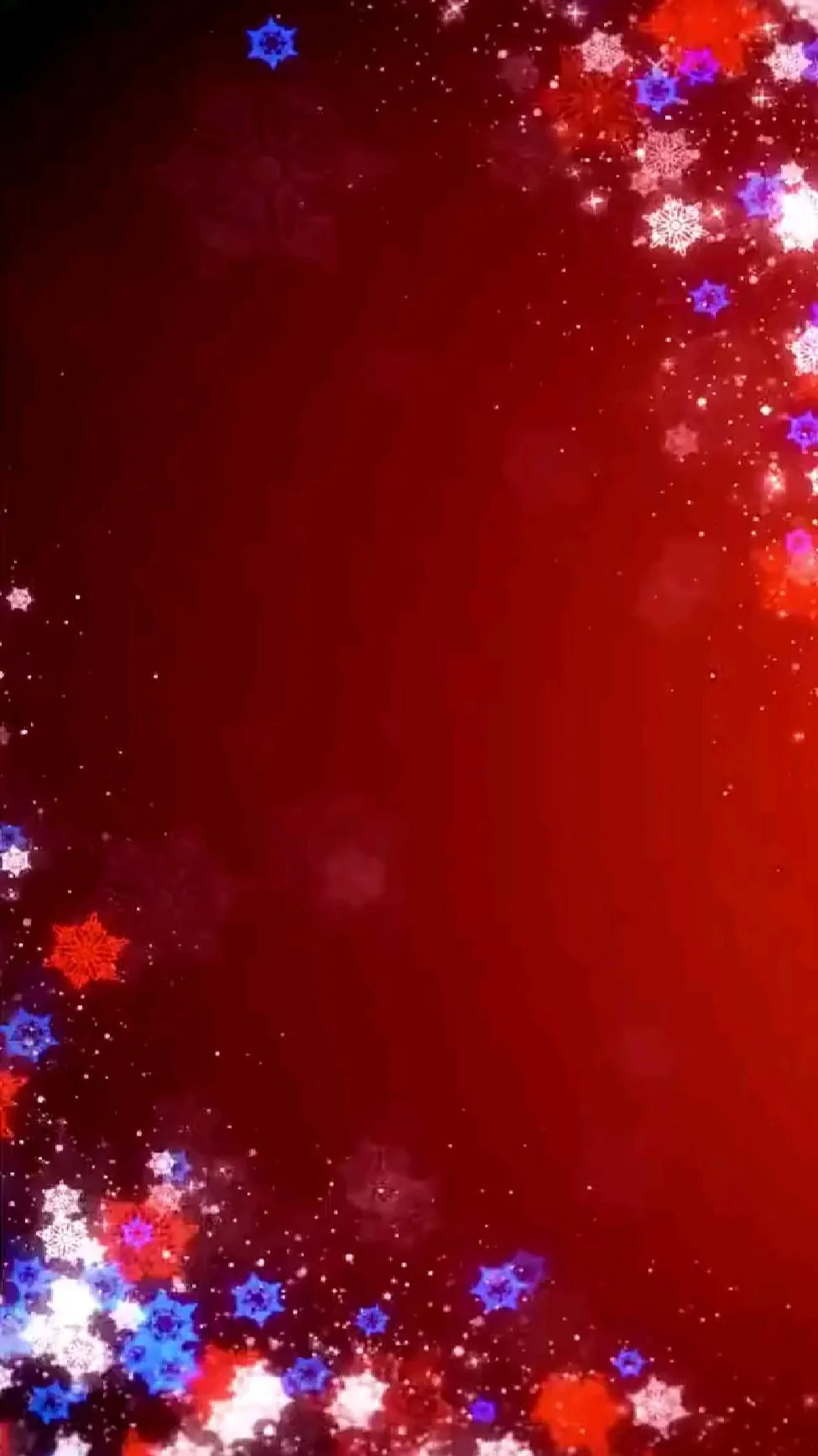 Red sparkling background with bokeh and light effects